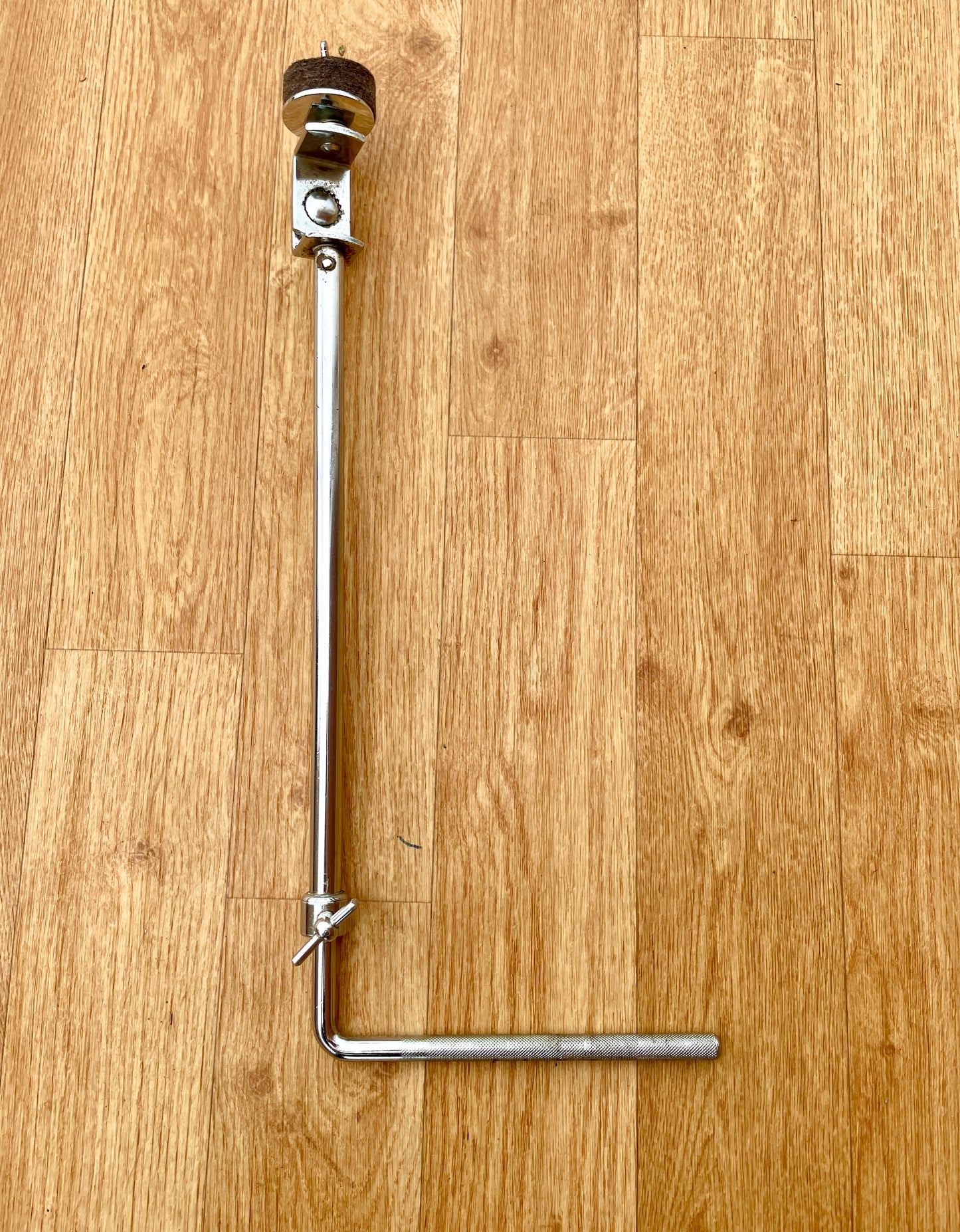 1960s Gretsch Telescoping L-Arm Cymbal Holder Round Badge Era