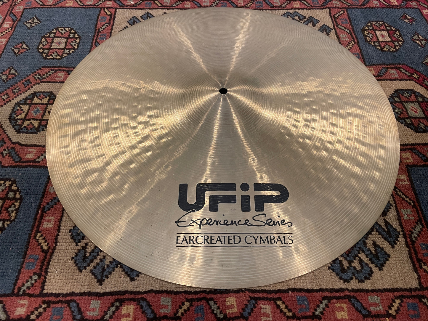 22" UFIP Experience Series Vintage Ride Cymbal 2666g *Video Demo*