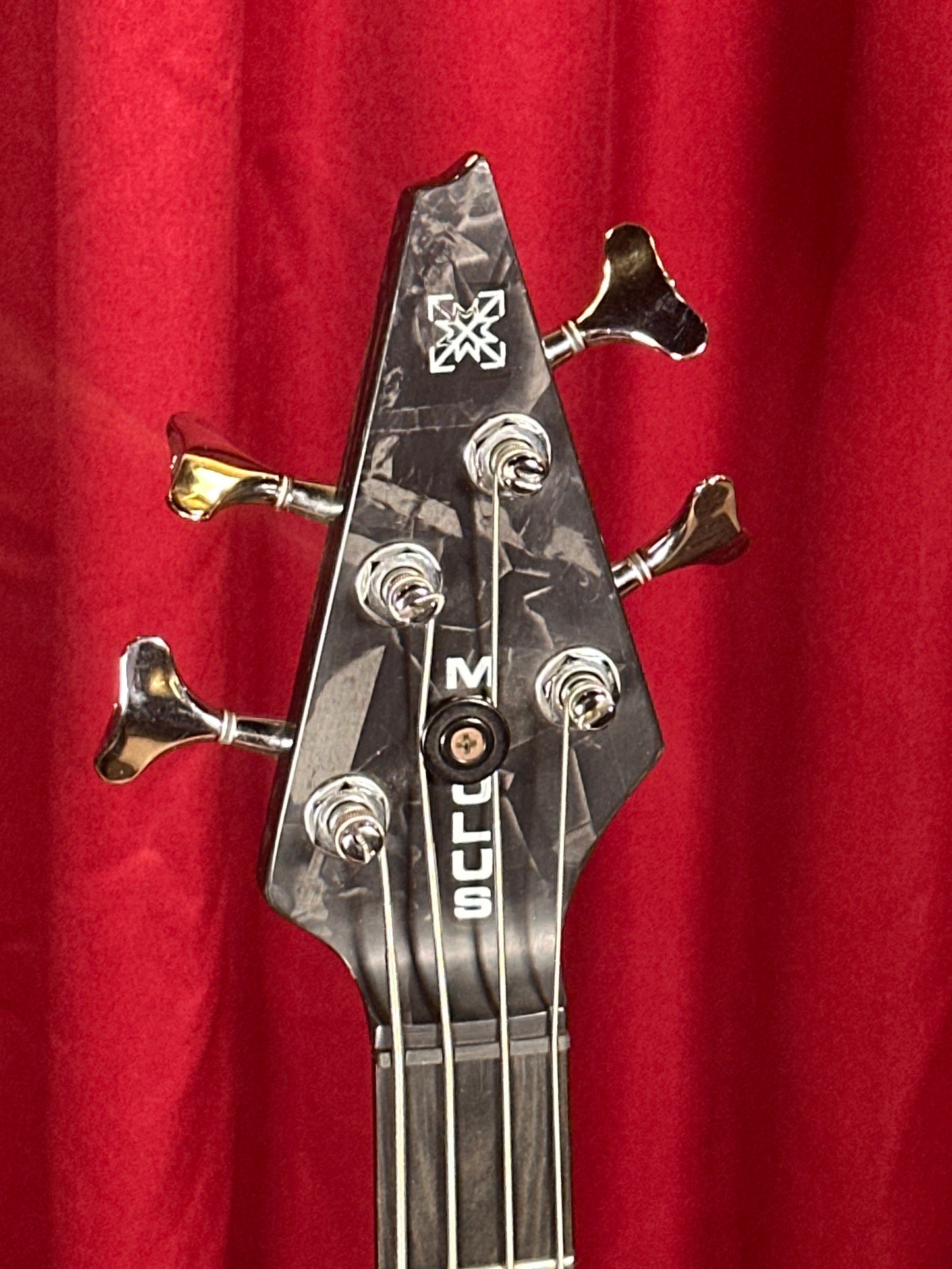 1987 Modulus Graphite 4-String Bass Guitar Black Bartolini J-Bass