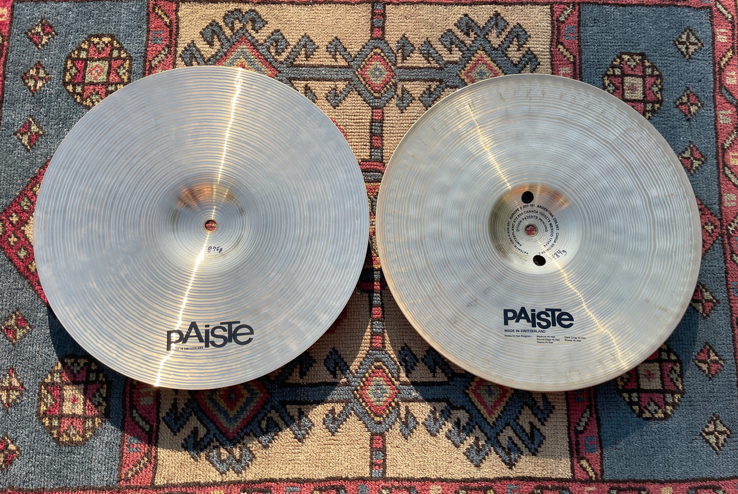14" Paiste Signature Dark Crisp Hi-Hat Cymbal Pair 876g/1484g *Video Demo*