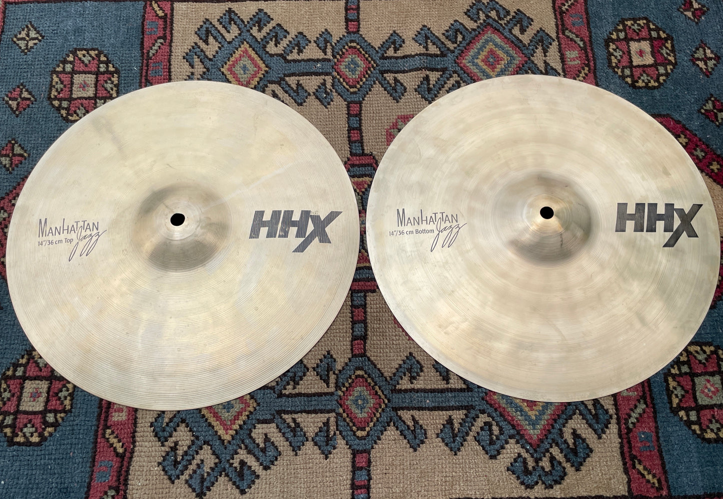 14" Sabian HHX Manhattan Jazz Hi-Hat Cymbal Pair 828g/1058g *Video Demo*