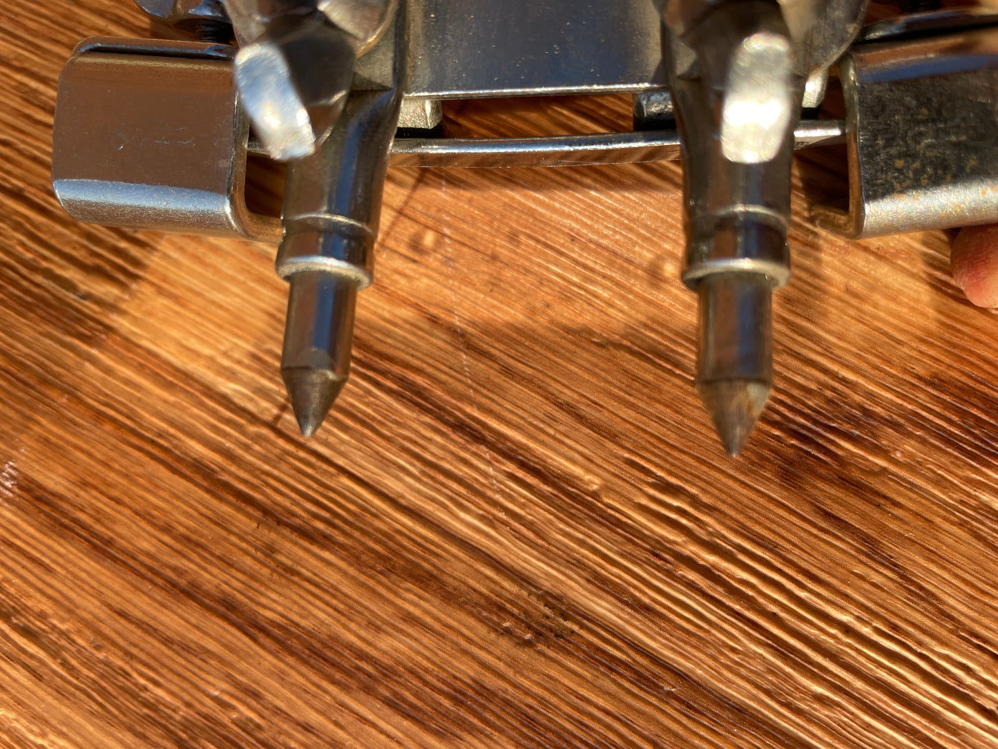 Vintage Walberg & Auge Bass Drum Anchor Chrome - Ringo Model