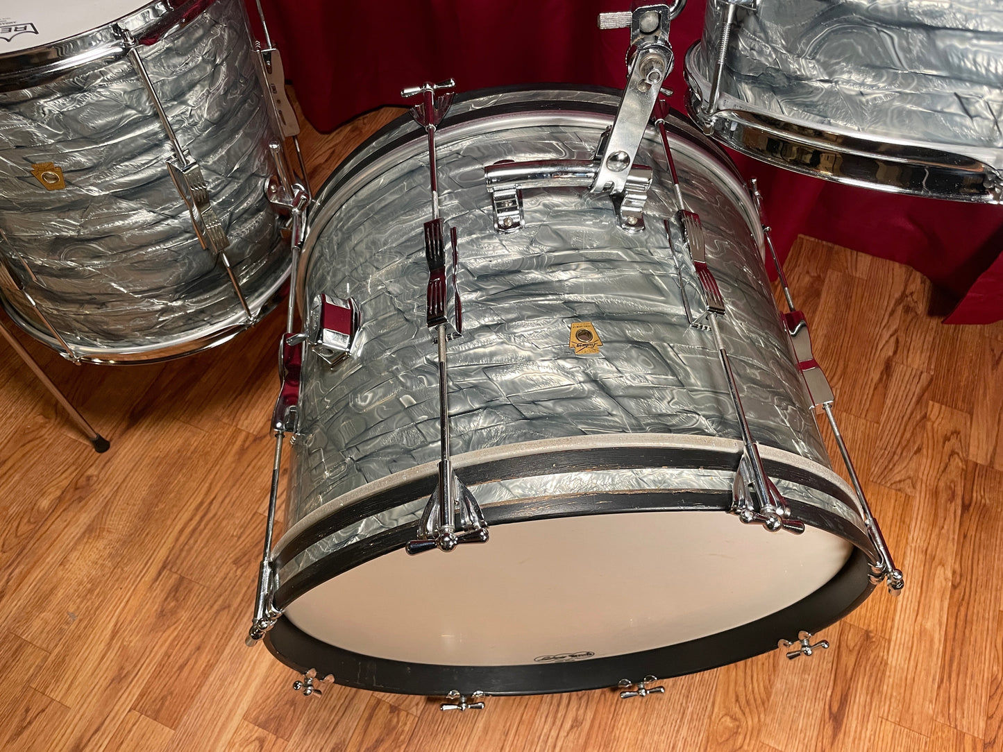 1968 Ludwig Club Date Drum Set Sky Blue Pearl 20/12/14