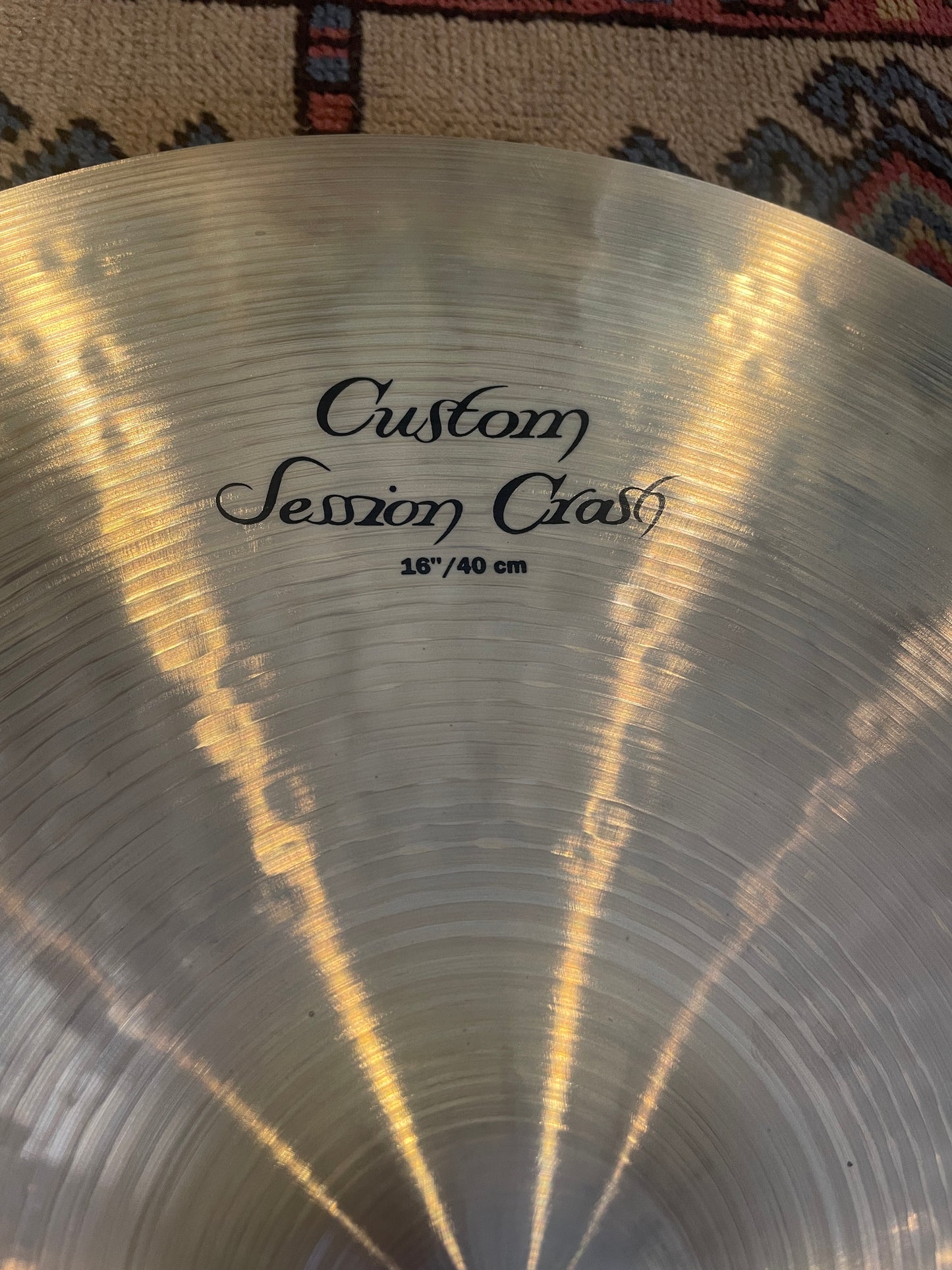 16" Zildjian K Custom Session Crash Cymbal 1080g