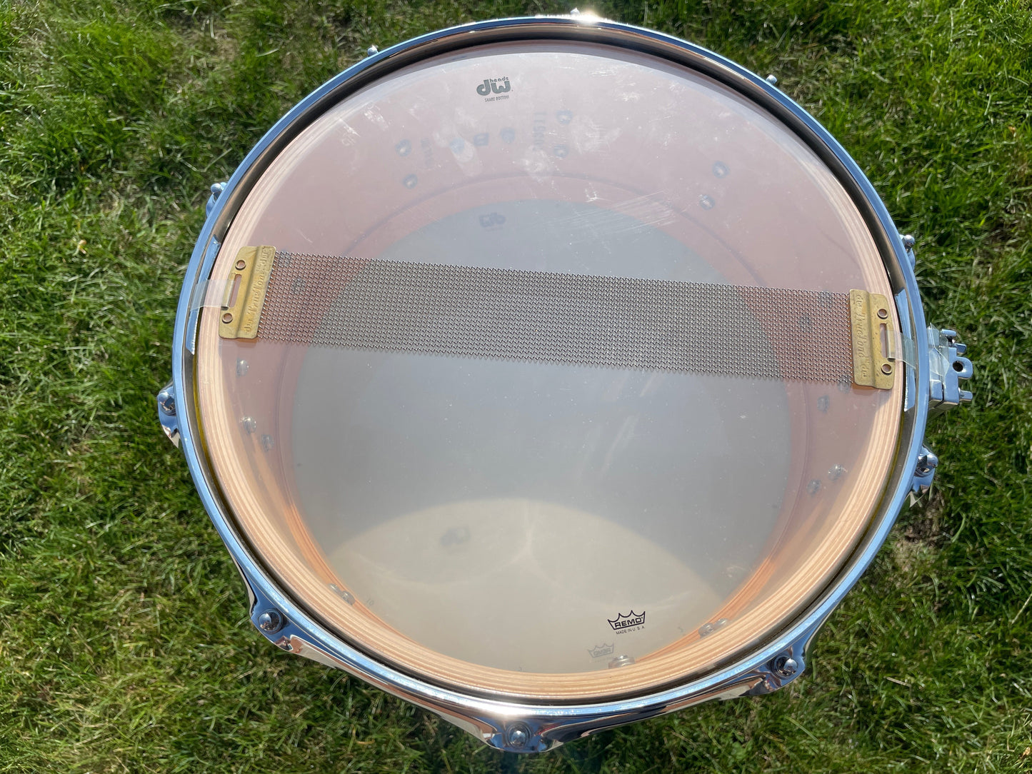 2007 DW Collector's Series 6x14 Maple Snare Drum Natural Drum Workshop Ten & Six