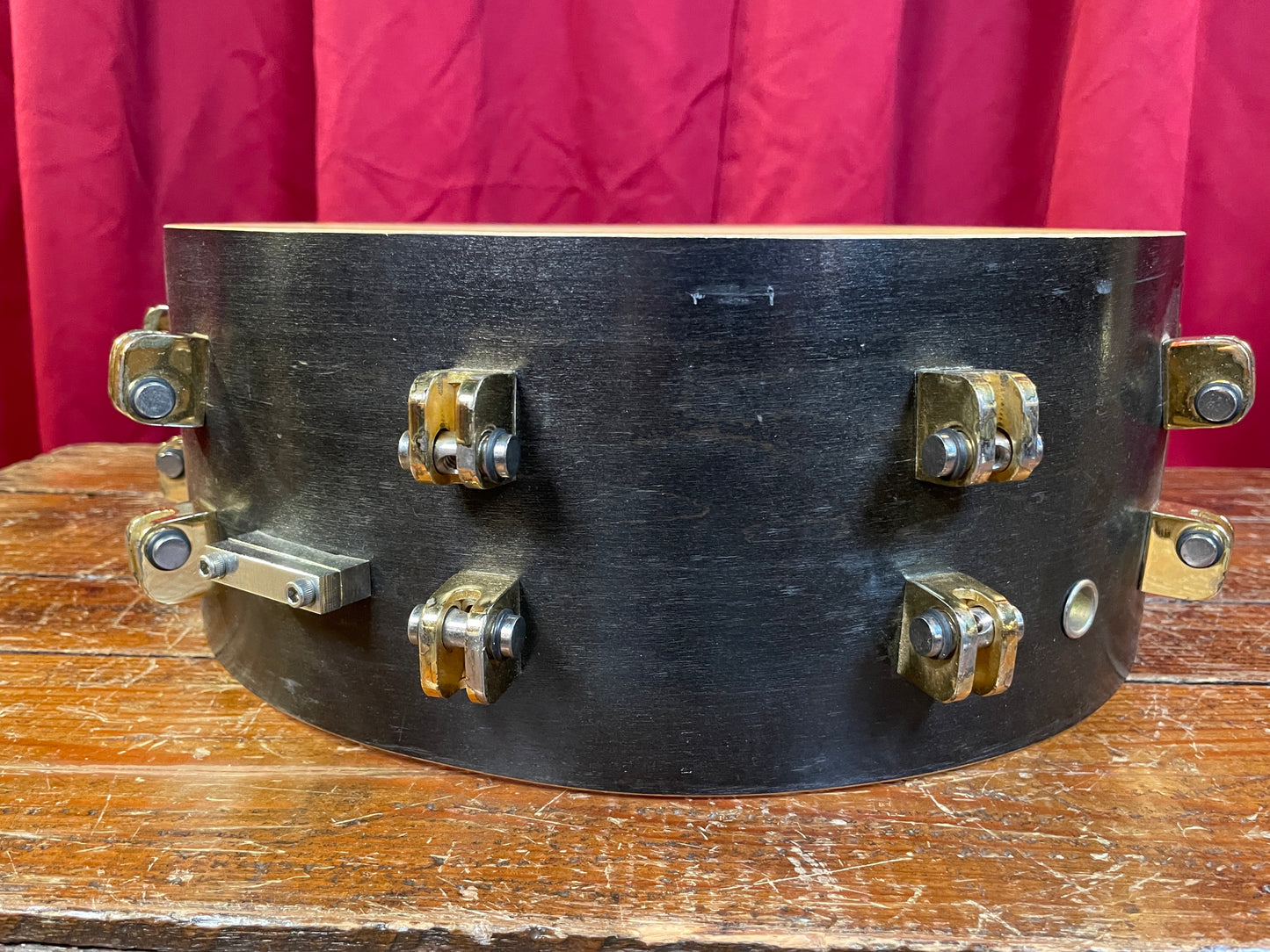 GMS 5.5x14 Snare Drum Shell for Parts or Project