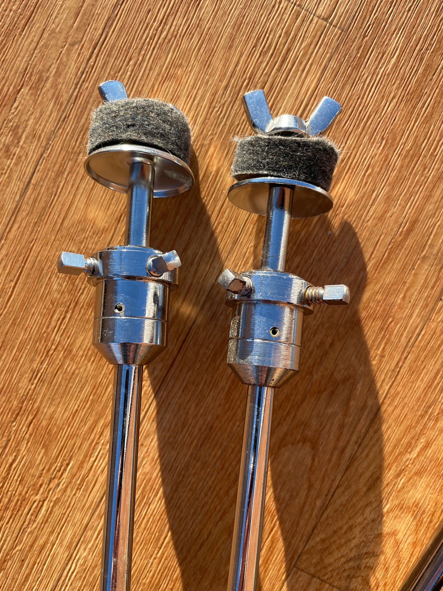 1970s Rogers Samson II 48-0512 Floor Cymbal Stand Pair Swiv-O-Matic
