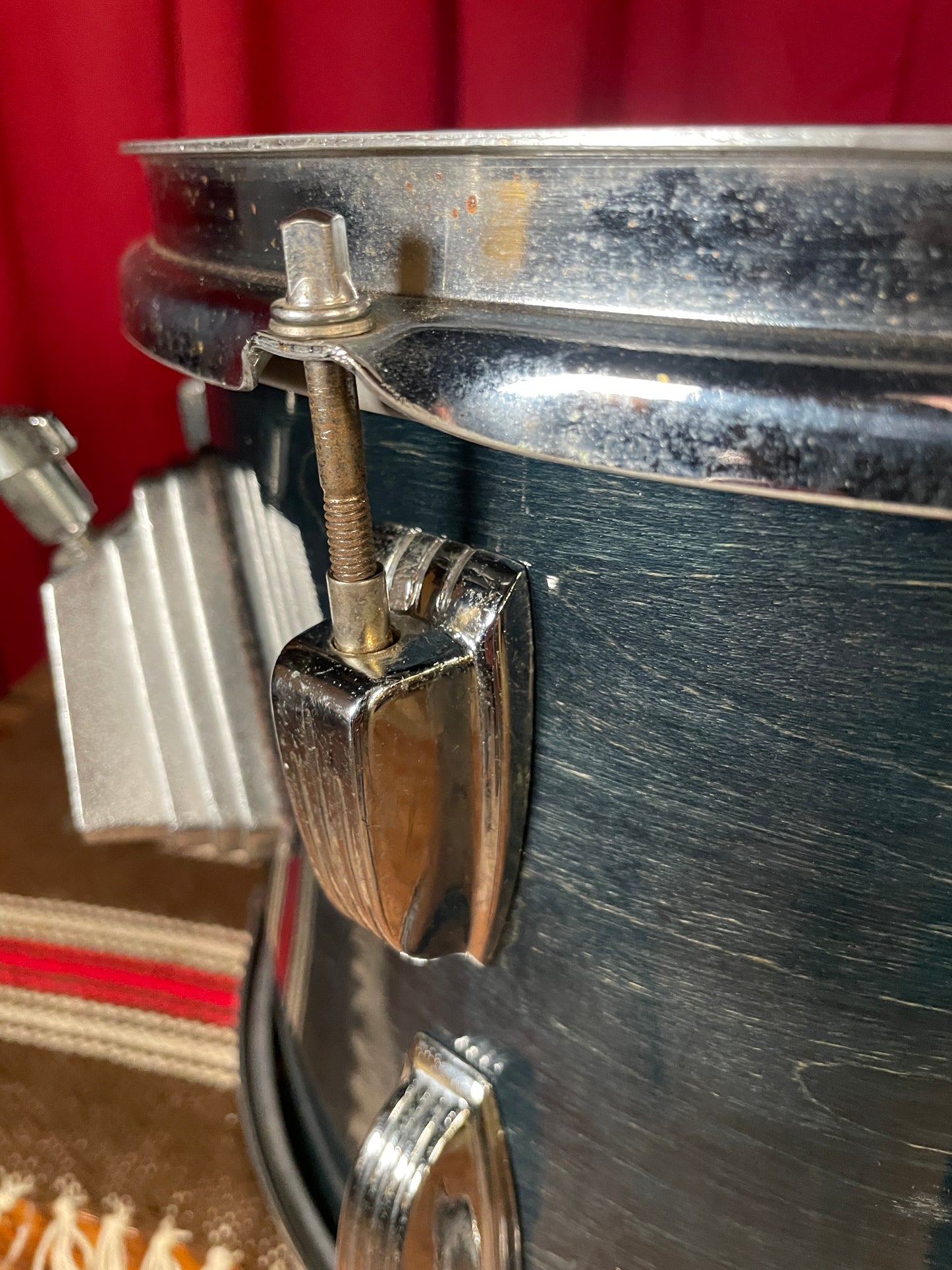 1990s Ludwig Classic Maple 9x13 Tom Emerald Shadow 13x9
