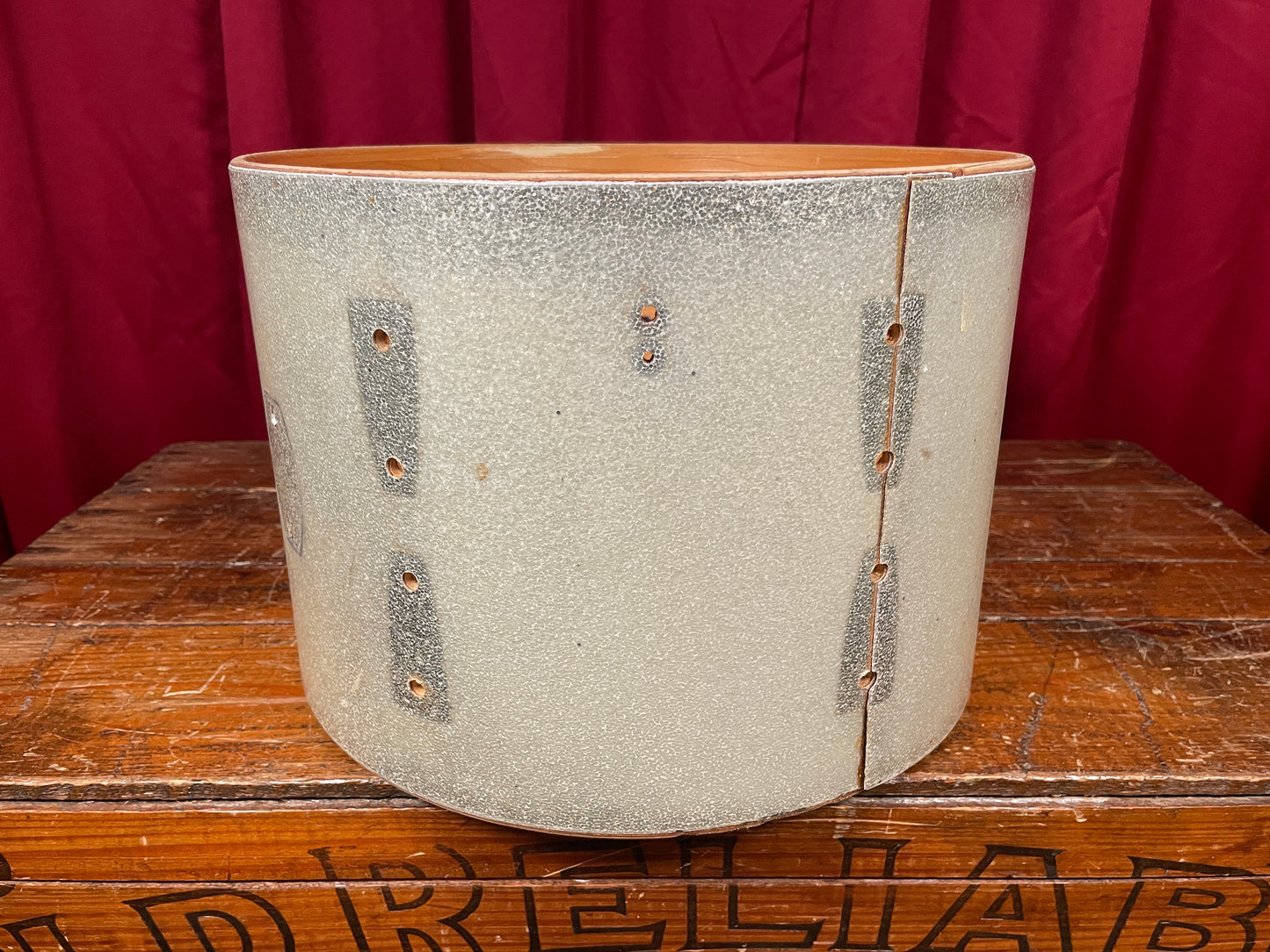 1969 Ludwig 9x13 Tom Shell Silver Mist Sparkle 13x9 Late 1960s