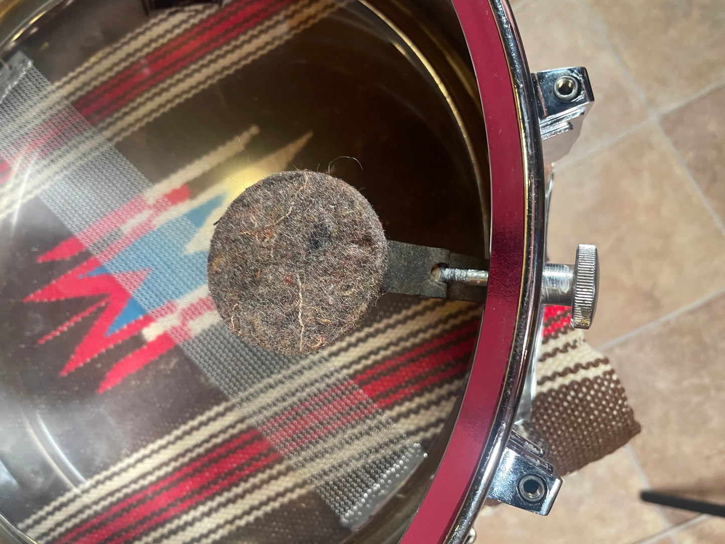 1970s Ludwig 5x14 LM400 Supraphonic Snare Drum