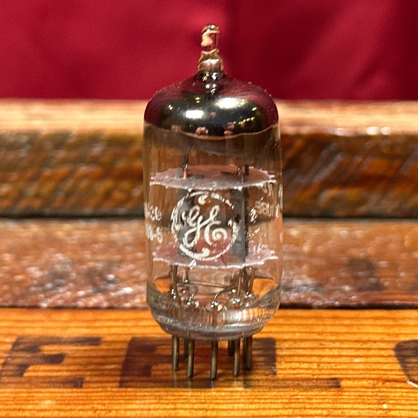 Vintage GE 12AT7 Preamp Tube ECC81 Valve General Electric #247