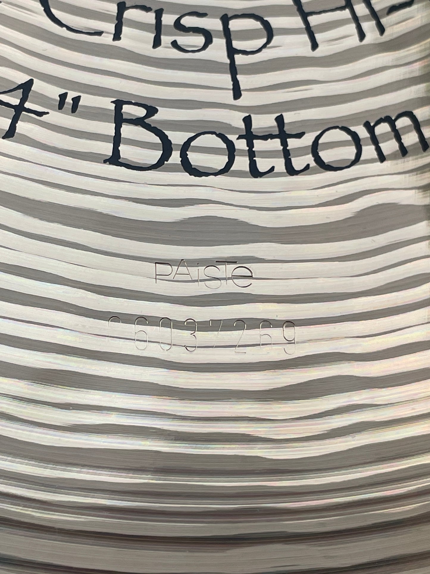 14" Paiste Signature Dark Crisp Cymbal Hi-Hat Cymbal Pair 884g/1478g