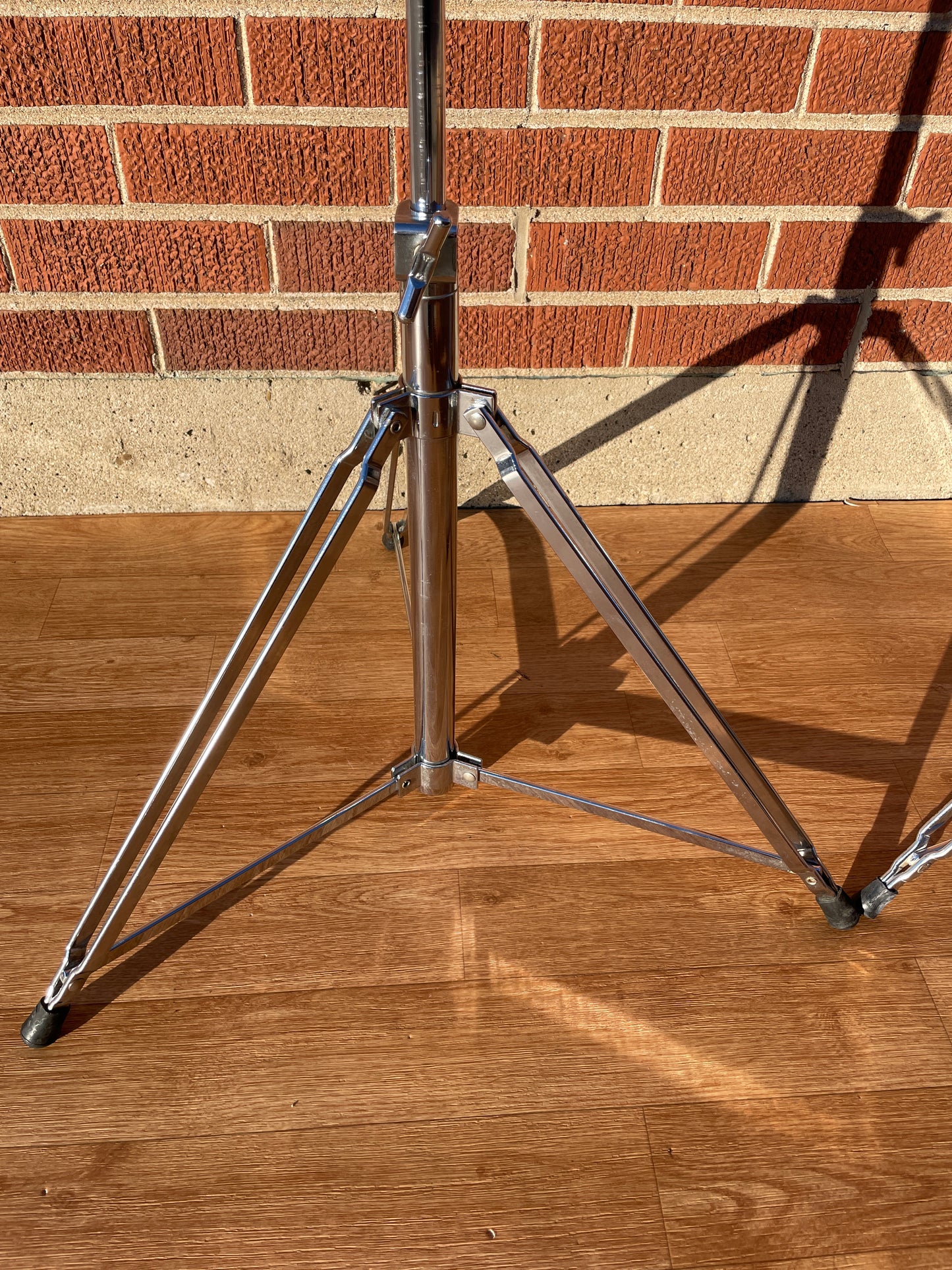 1970s Rogers Samson II 48-0512 Floor Cymbal Stand Pair Swiv-O-Matic