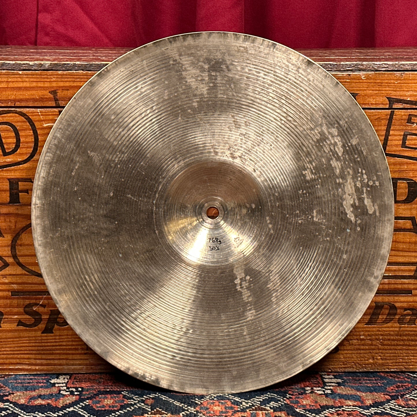 14" Zildjian A 1950s Hi-Hat Cymbal Pair 768g/792g *Video Demo*