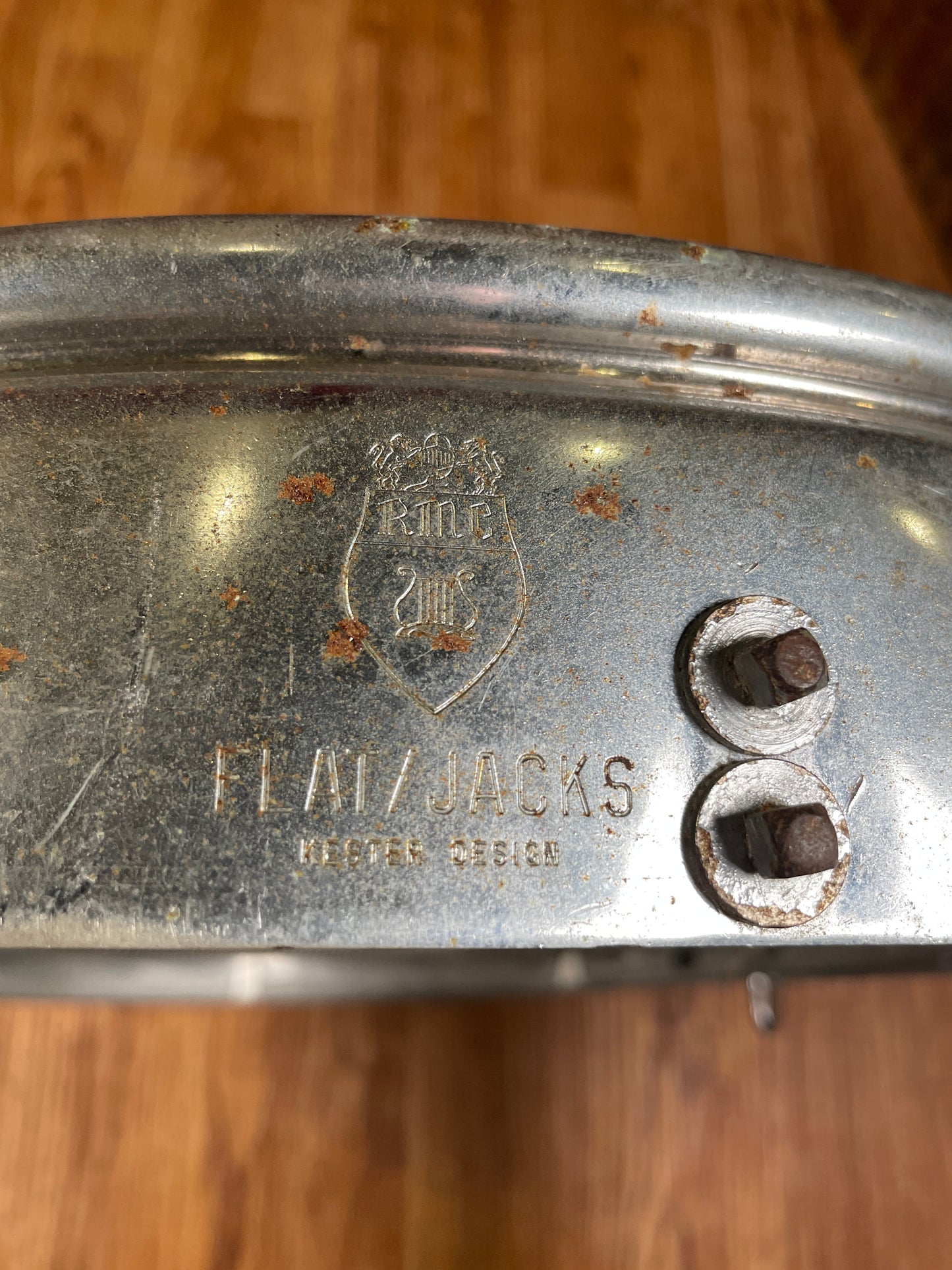 Vintage Ralph Kester 16" Flat Jacks Marching Snare Drum for Project / Parts