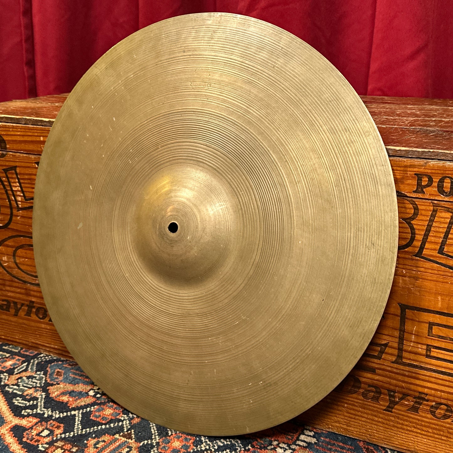 18" Zildjian A 1940s Trans Stamp Ride Cymbal 1874g *Video Demo*
