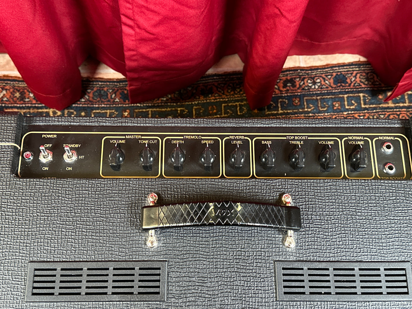 Vox AC15C1 Custom 2 Channel 15w 1x12 Tube Guitar Combo Amplifier