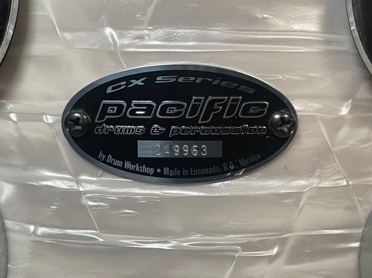 Pacific PDP 8x10 CX Series Tom Drum White Onyx