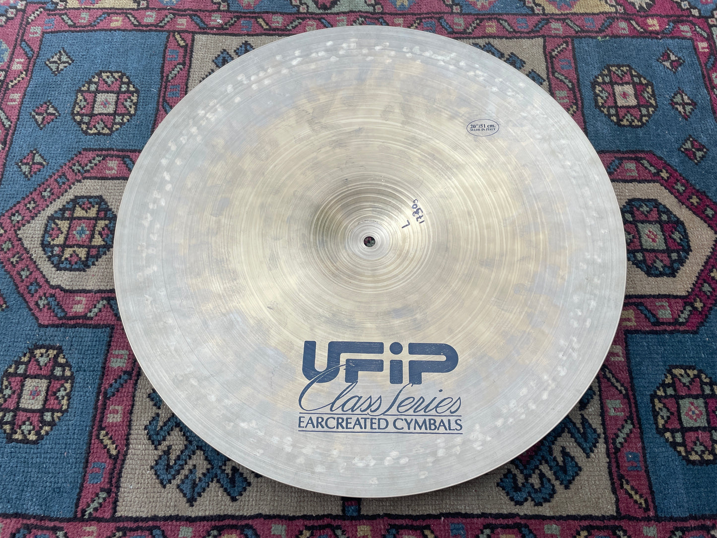 20" UFIP Class Series Crash Ride Cymbal 1730g *Video Demo*