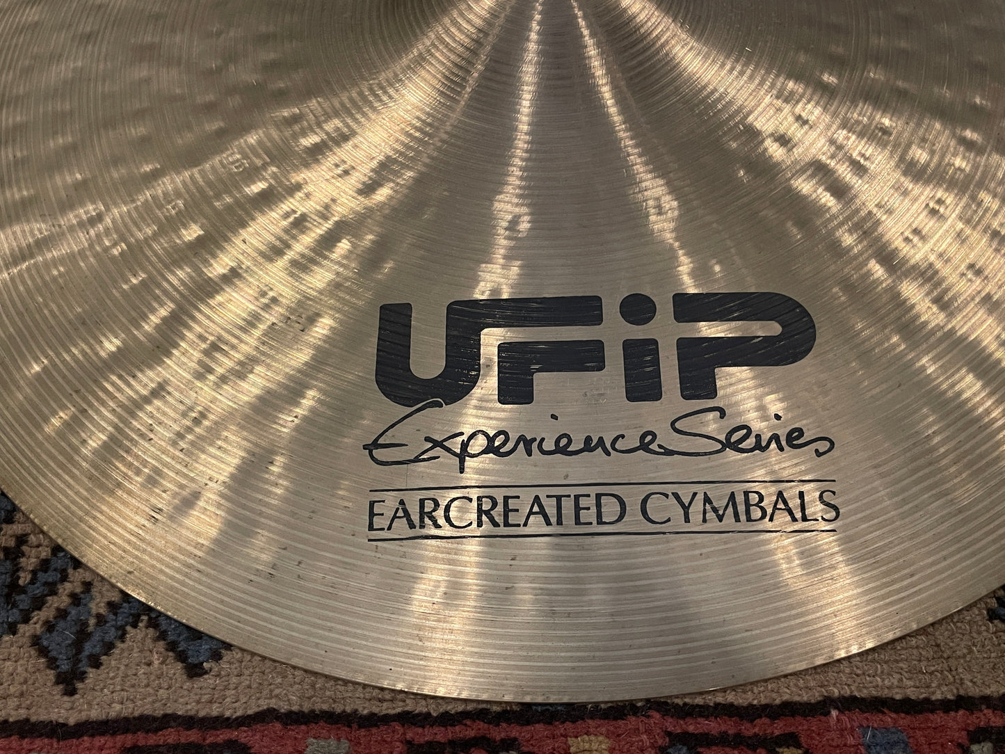 22" UFIP Experience Series Vintage Ride Cymbal 2666g *Video Demo*