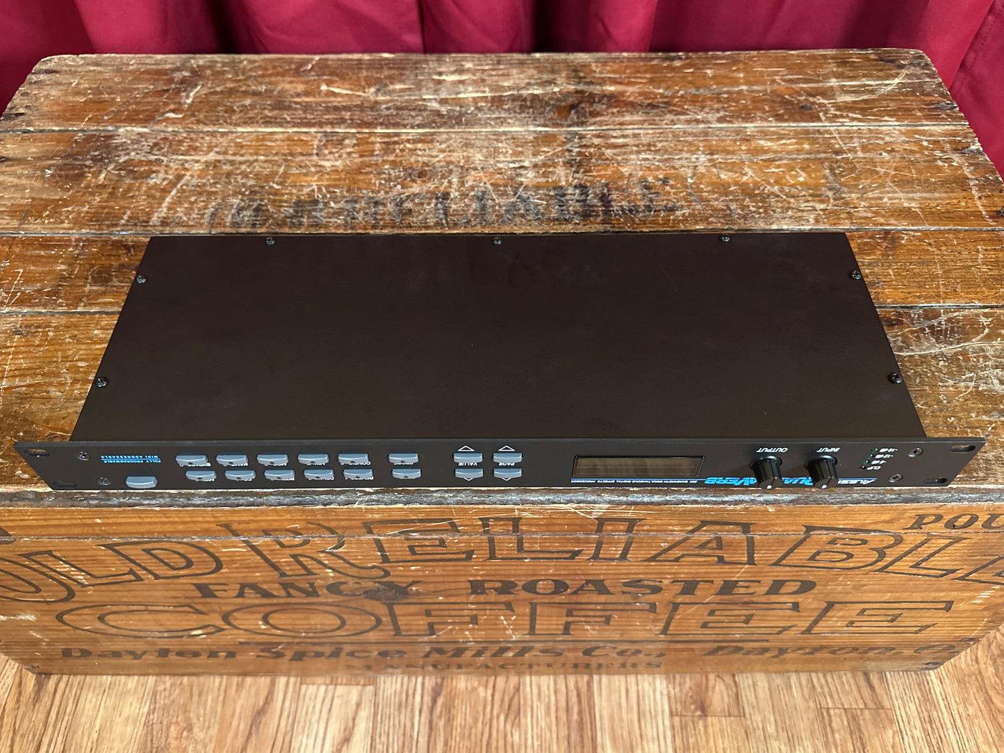 1989 Alesis Quadraverb 16-Bit Stereo Digital Effects Processor w/ Power Supply