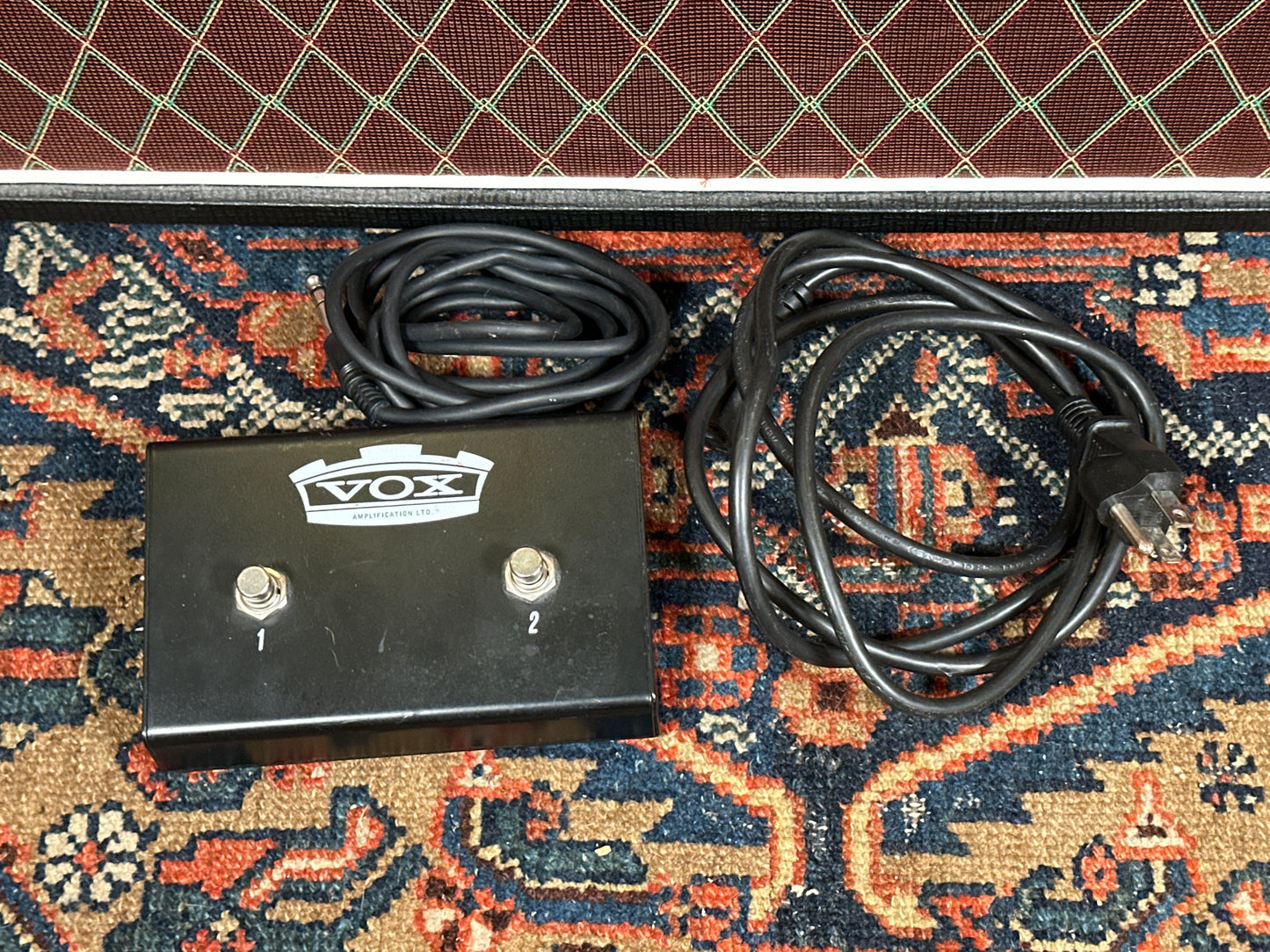 Vox AC15C1 Custom 2 Channel 15w 1x12 Tube Guitar Combo Amplifier