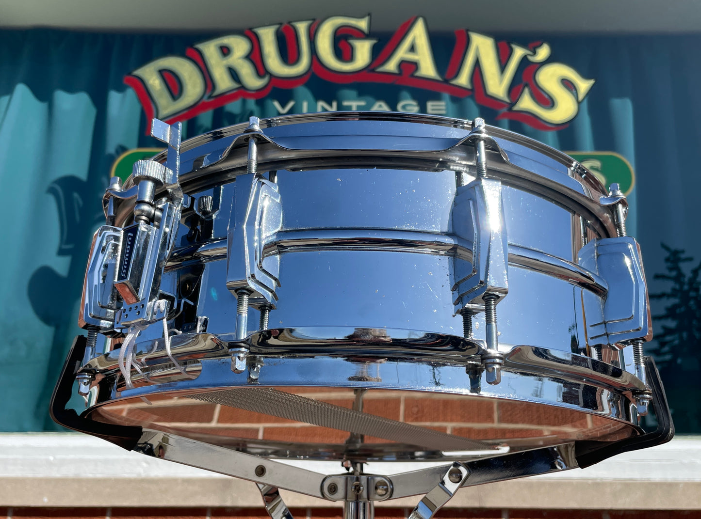 1970s Ludwig 5x14 LM400 Supraphonic Snare Drum