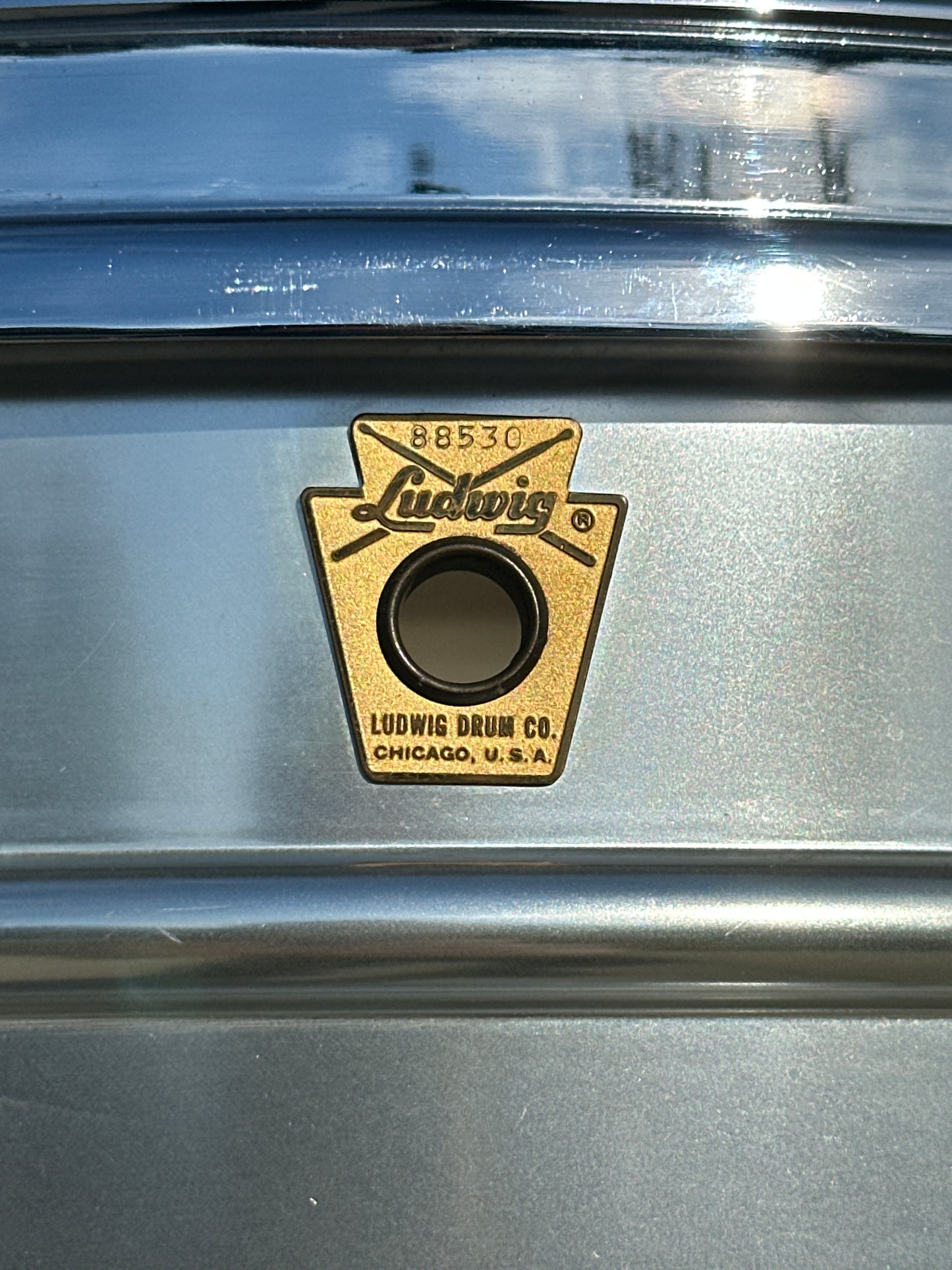 1964 Ludwig 5x14 Acrolite No. 404 Snare Drum