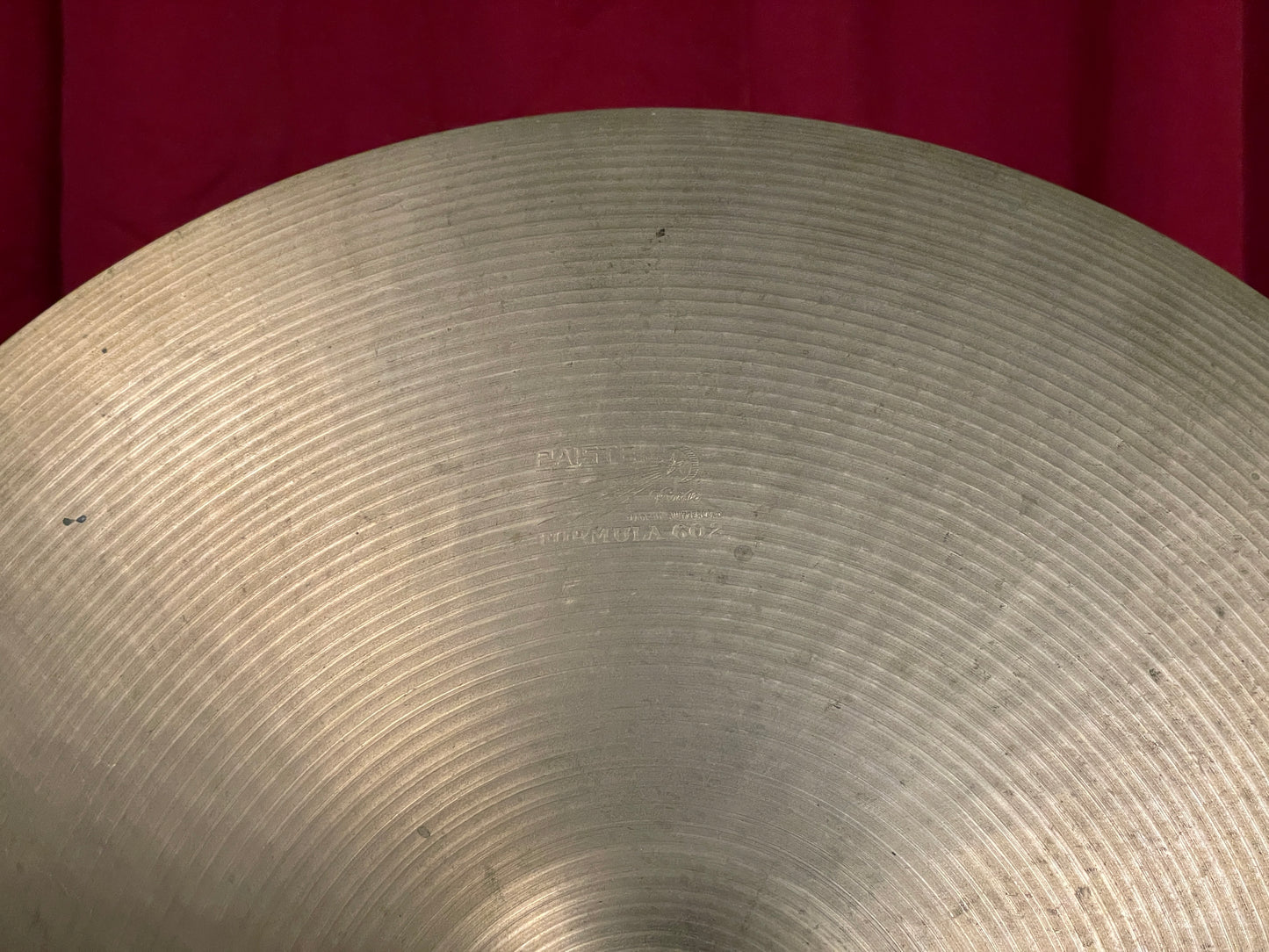 18" Paiste Pre-Serial Formula 602 Crash Ride Cymbal 1777g *Video Demo*
