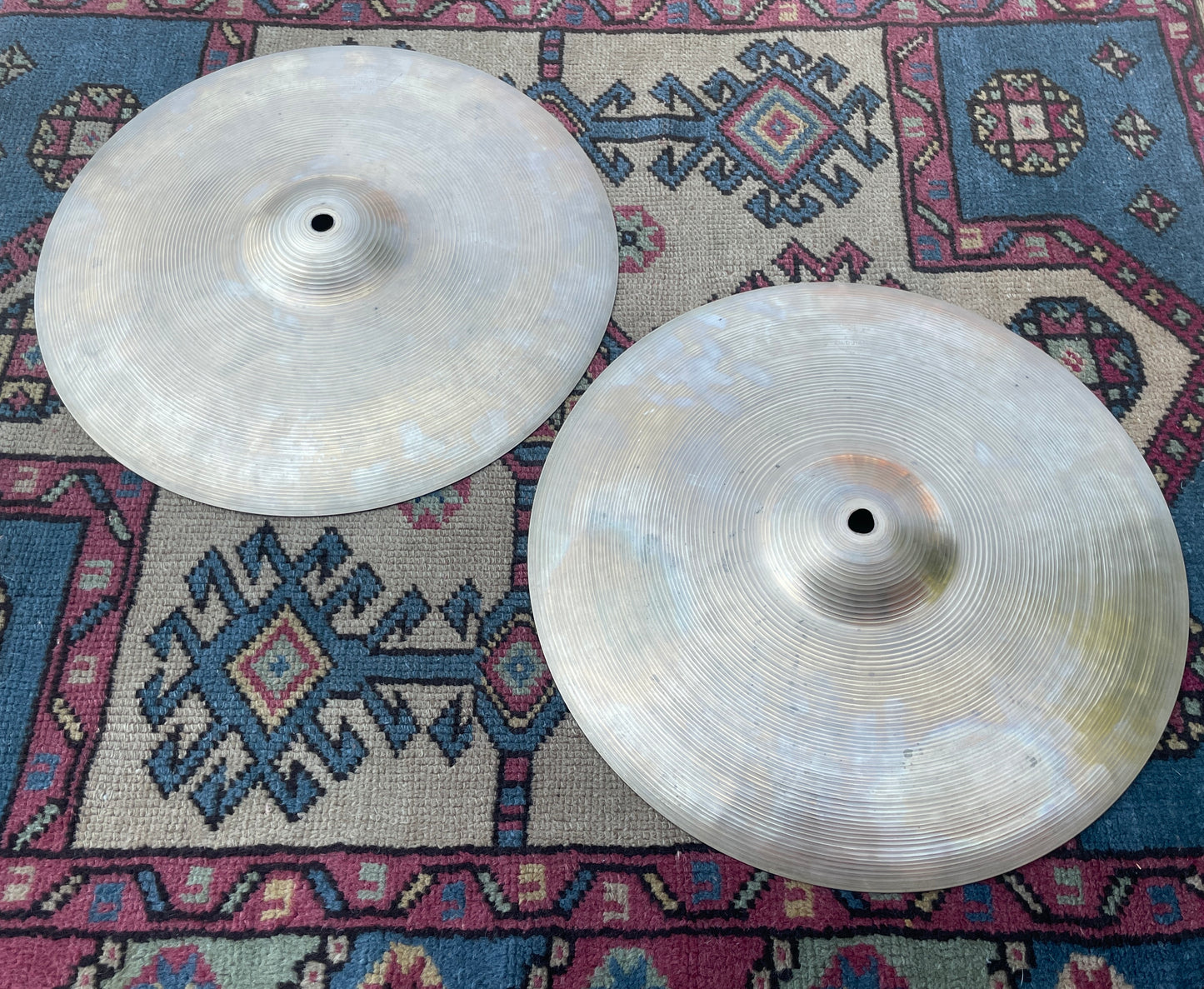 14" Zildjian A 1960s Hi-Hat Cymbal Pair 806g/808g *Video Demo*
