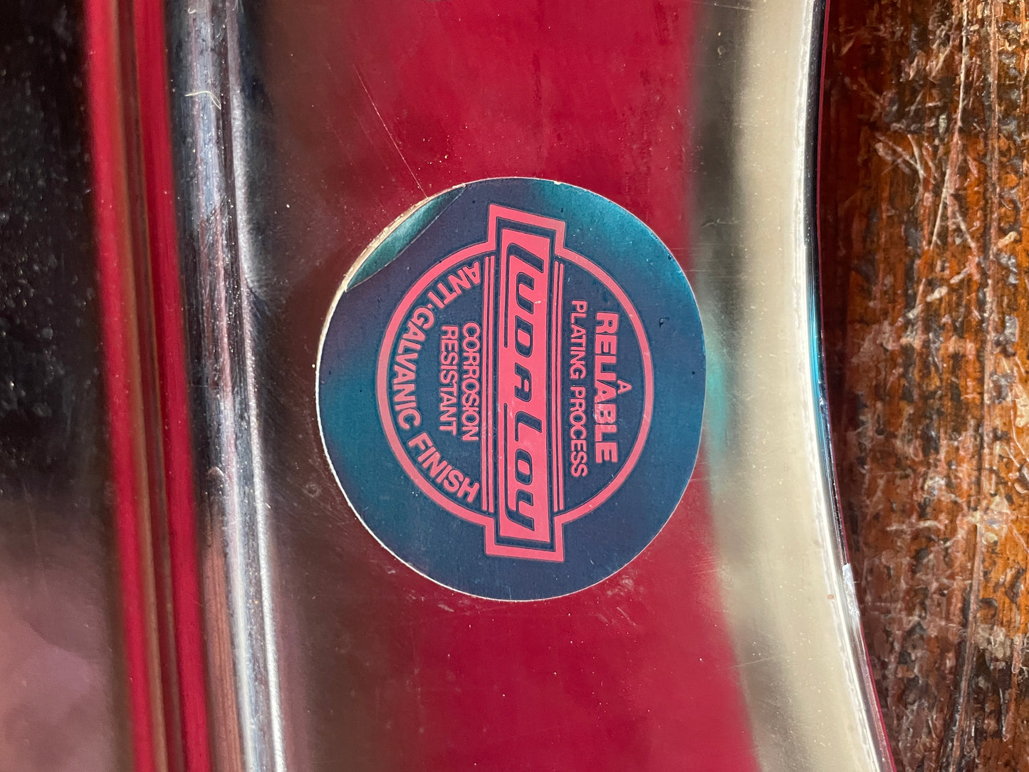 1970s Ludwig 6.5x14 LM402 Supraphonic Snare Drum