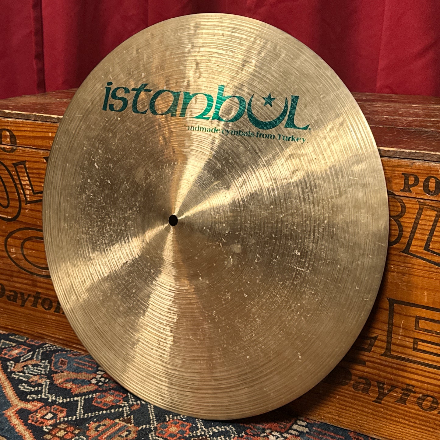 18" Istanbul Agop Mehmet Pre-Split Ping Ride Cymbal 1878g *Video Demo*