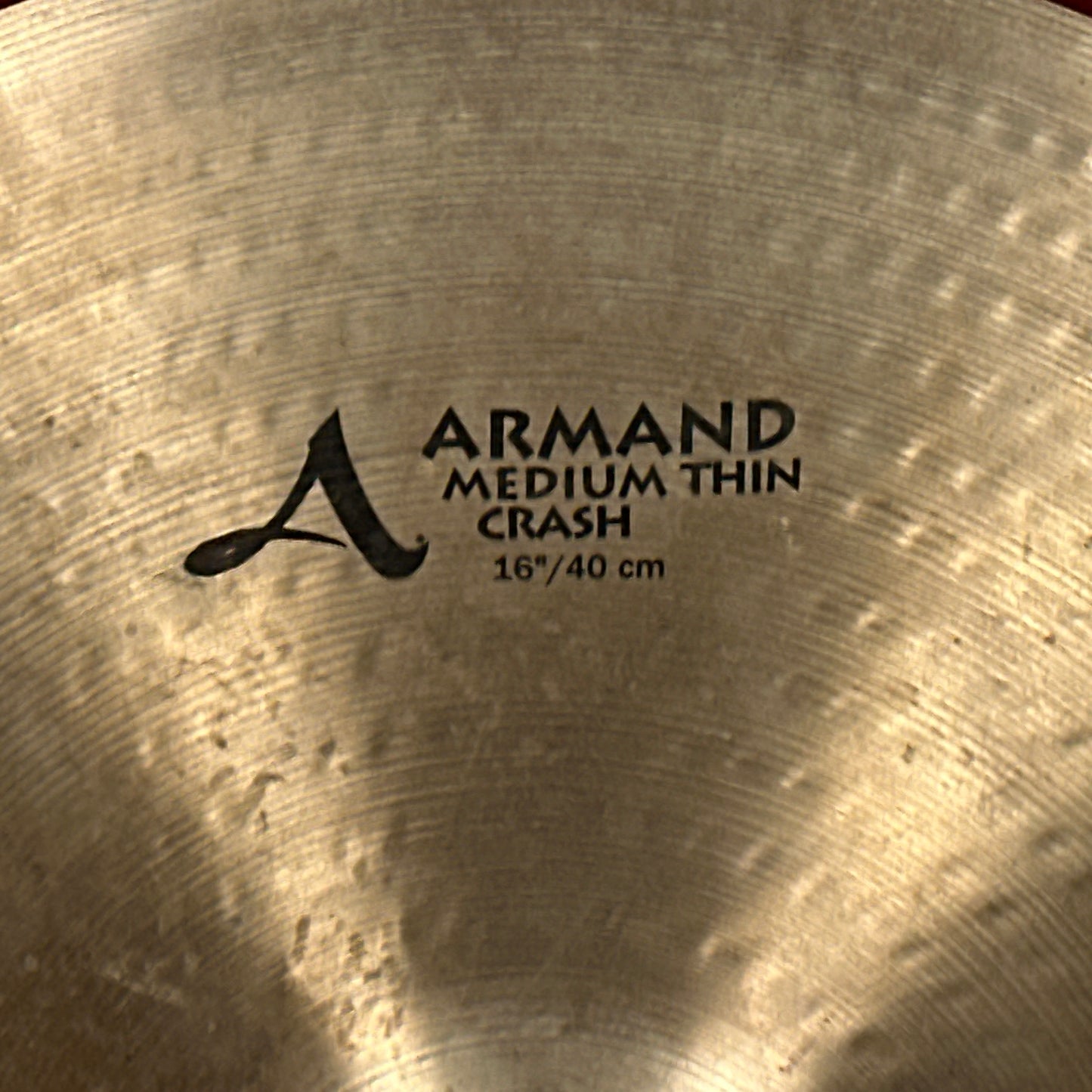 16" Zildjian A Armand Medium Thin Crash Cymbal 1026g *Video Demo*