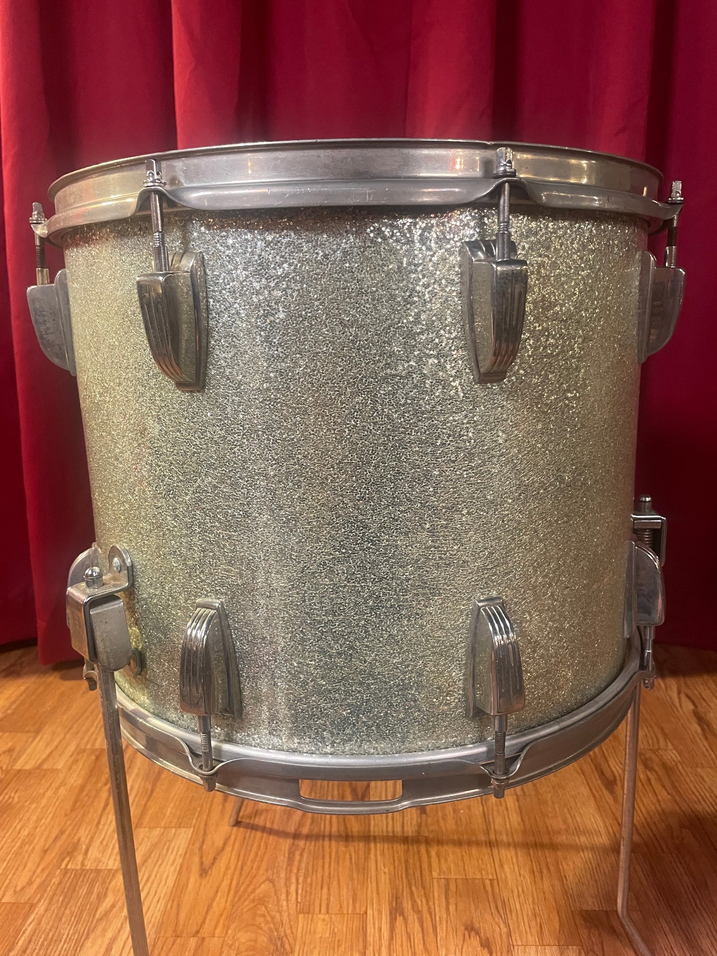 1950s Ludwig 12x15 Converted Marching Snare Floor Tom 15x12