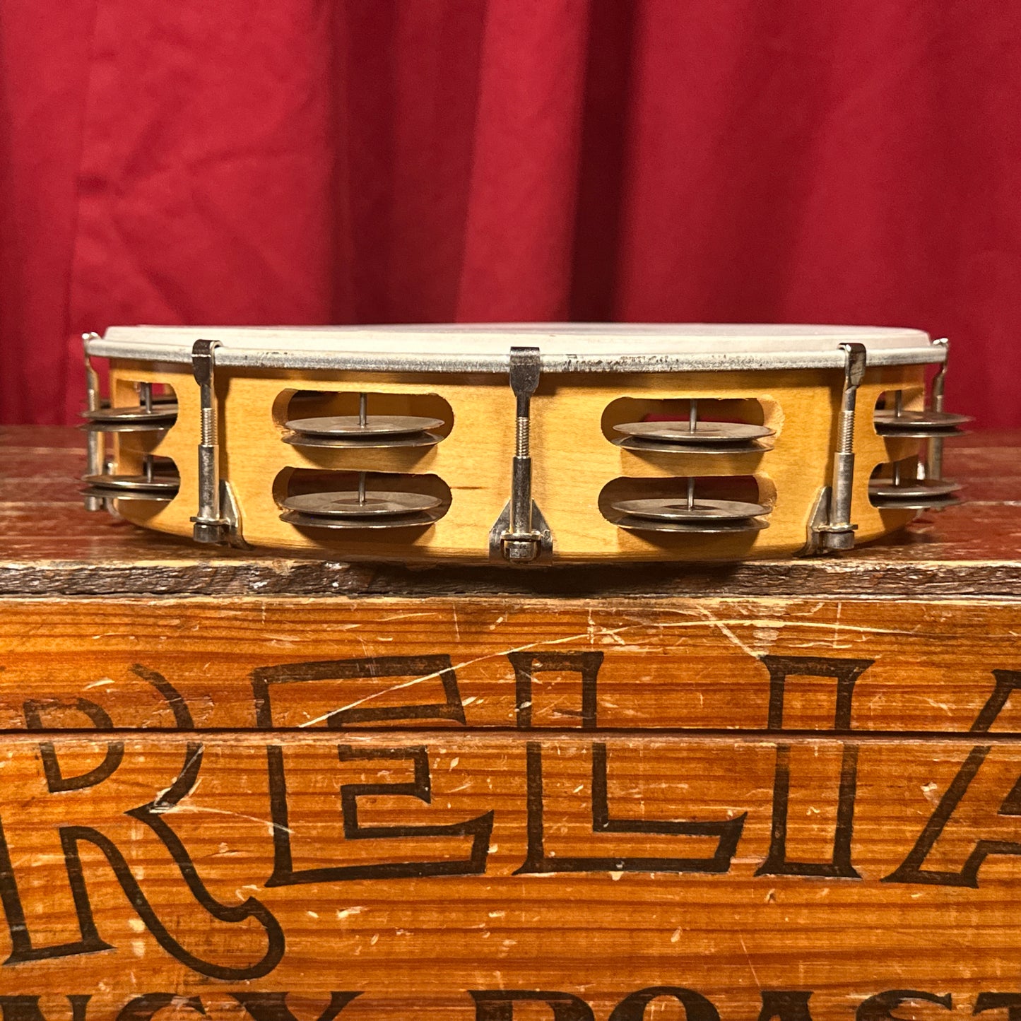 1970s Ludwig 10" Tunable Double Row Tambourine No. 95A
