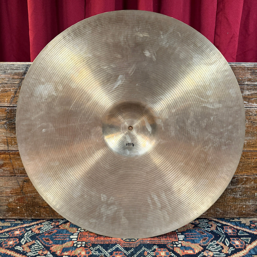 22" Paiste Formula 602 Pre-Serial 1960s Ride Cymbal 2954g *Video Demo*
