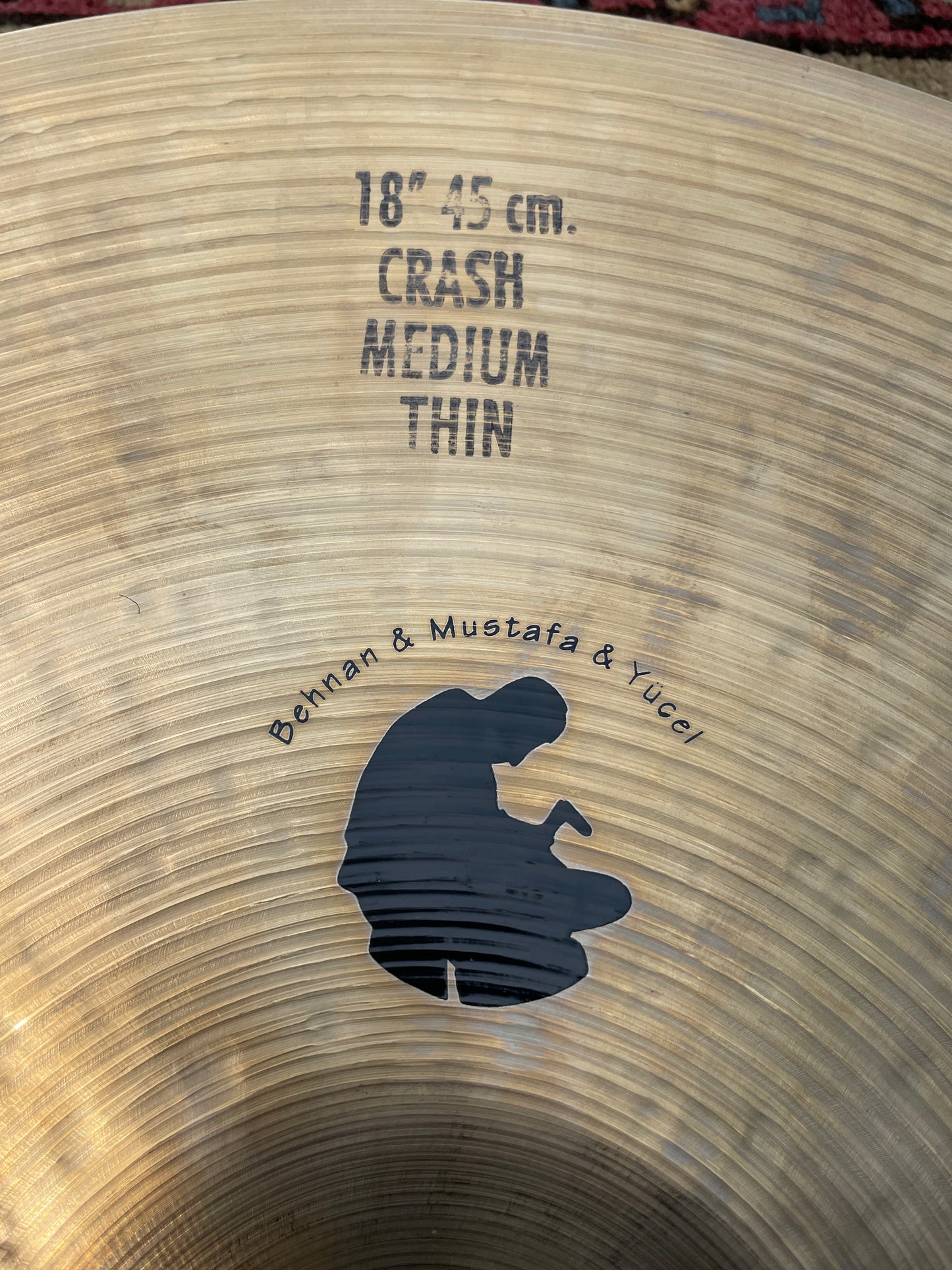 18" Masterwork Medium Thin Crash Cymbal 1614g *Video Demo*