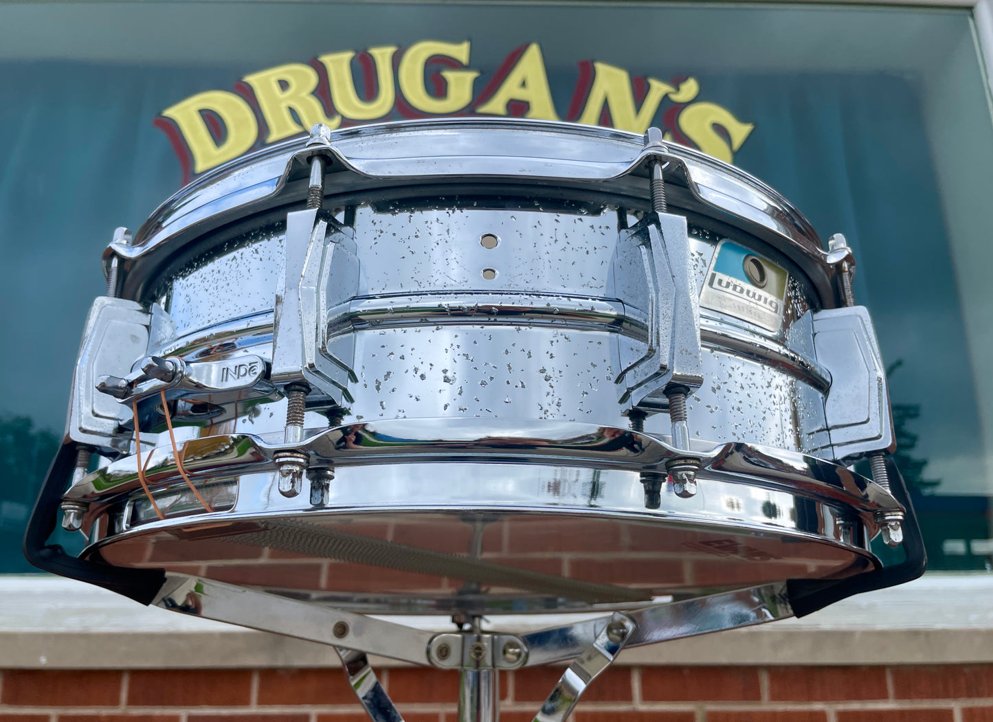 1970s Ludwig 5x14 LM400 Supraphonic Snare Drum