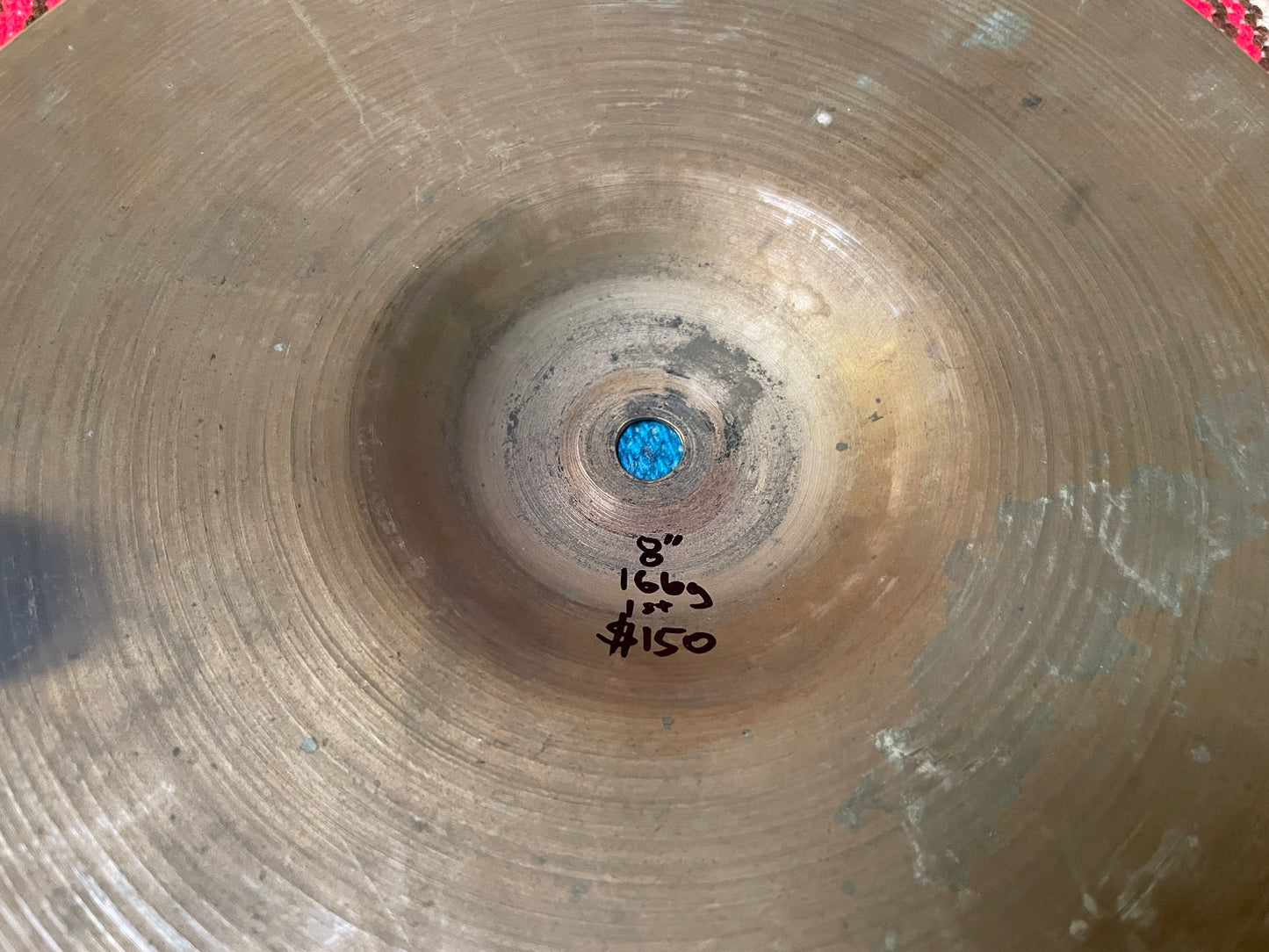 8" Vintage 1930s Zildjian A 1st Stamp Splash Cymbal 166g *Video Demo*