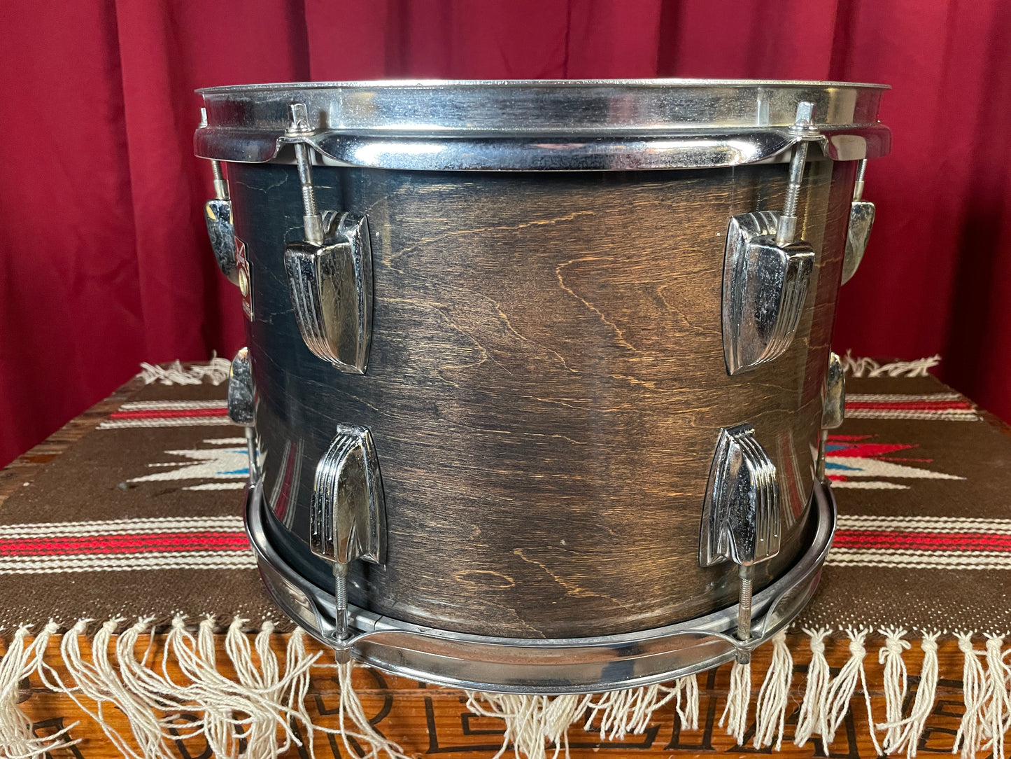 1990s Ludwig Classic Maple 9x13 Tom Emerald Shadow 13x9