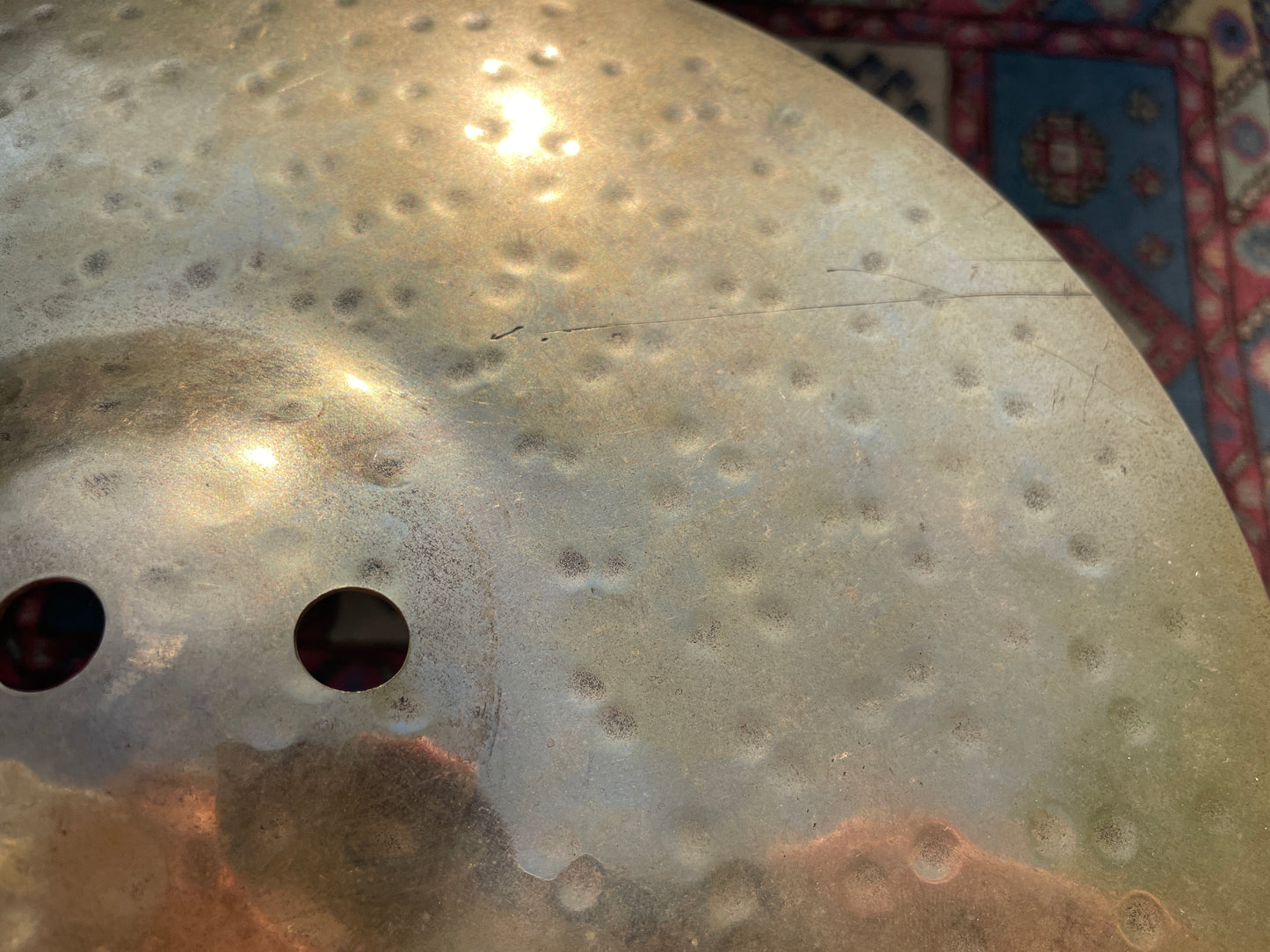 13" Sabian HH Hand Hammered Fusion Hi-Hat Cymbal Pair 912g/1410g