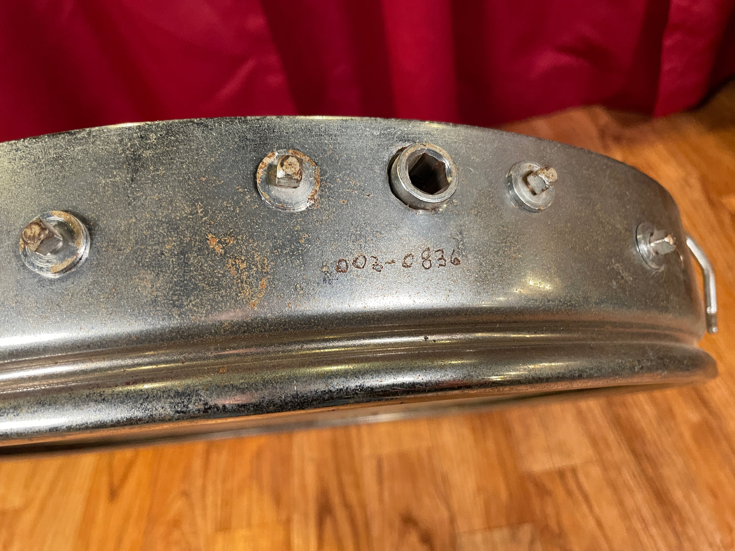 Vintage Ralph Kester 16" Flat Jacks Marching Snare Drum for Project / Parts