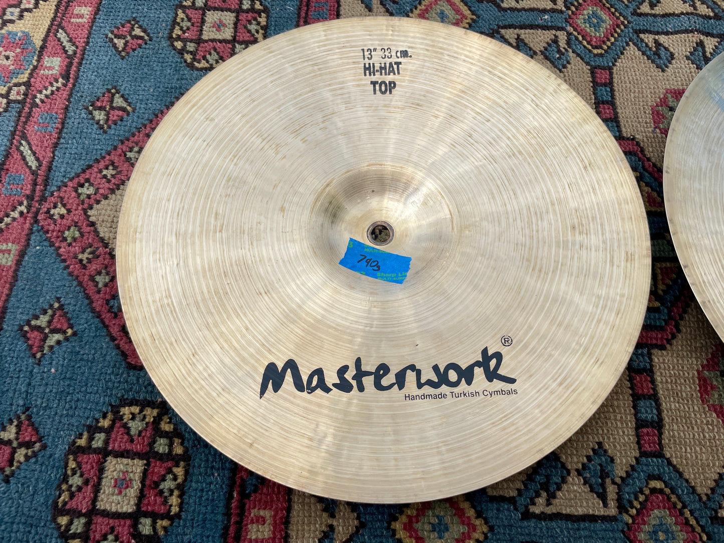 13" Masterwork Custom Series Hi-Hat Cymbal Pair 790g/938g *Video Demo*