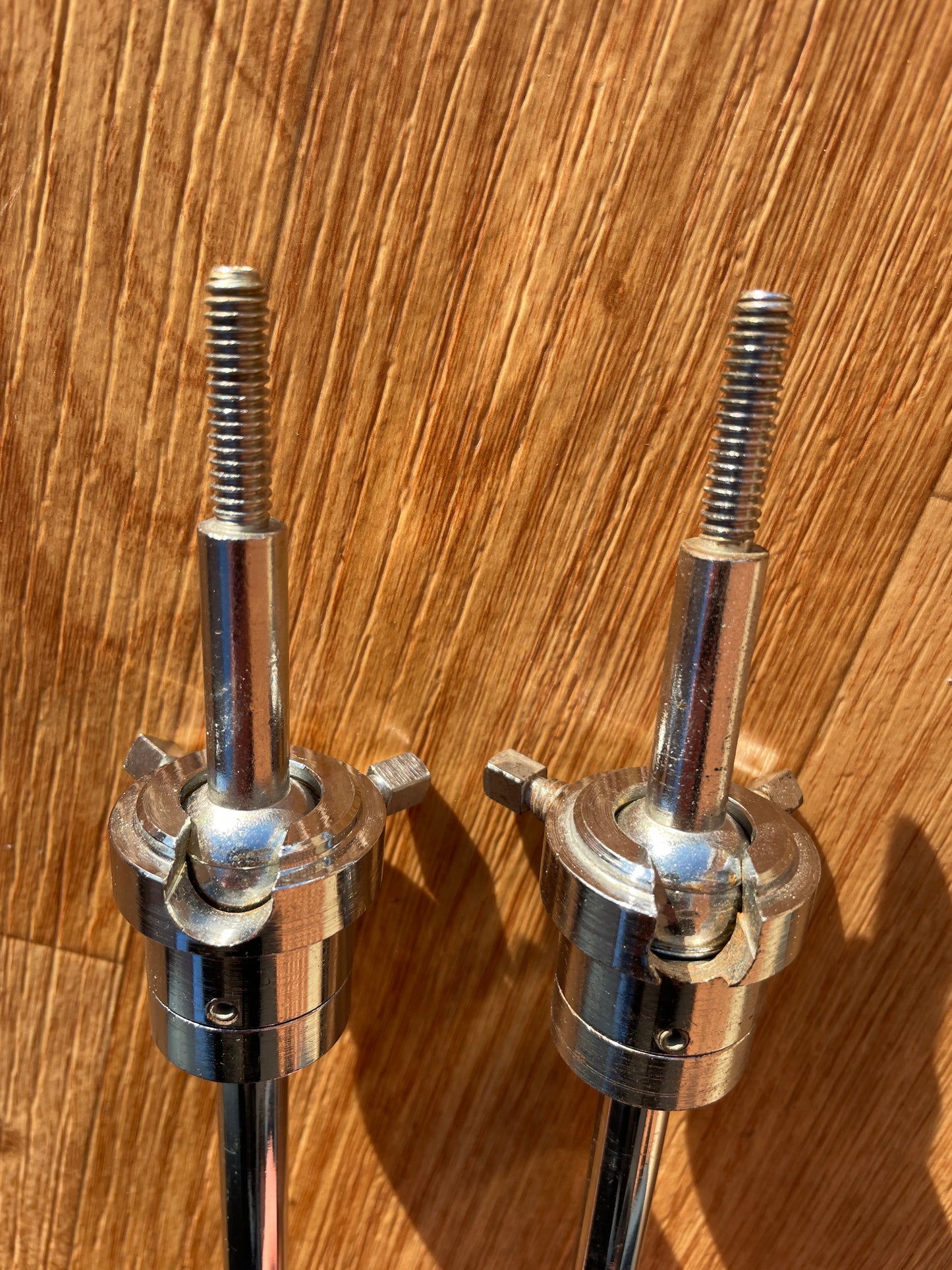 1970s Rogers Samson II 48-0512 Floor Cymbal Stand Pair Swiv-O-Matic