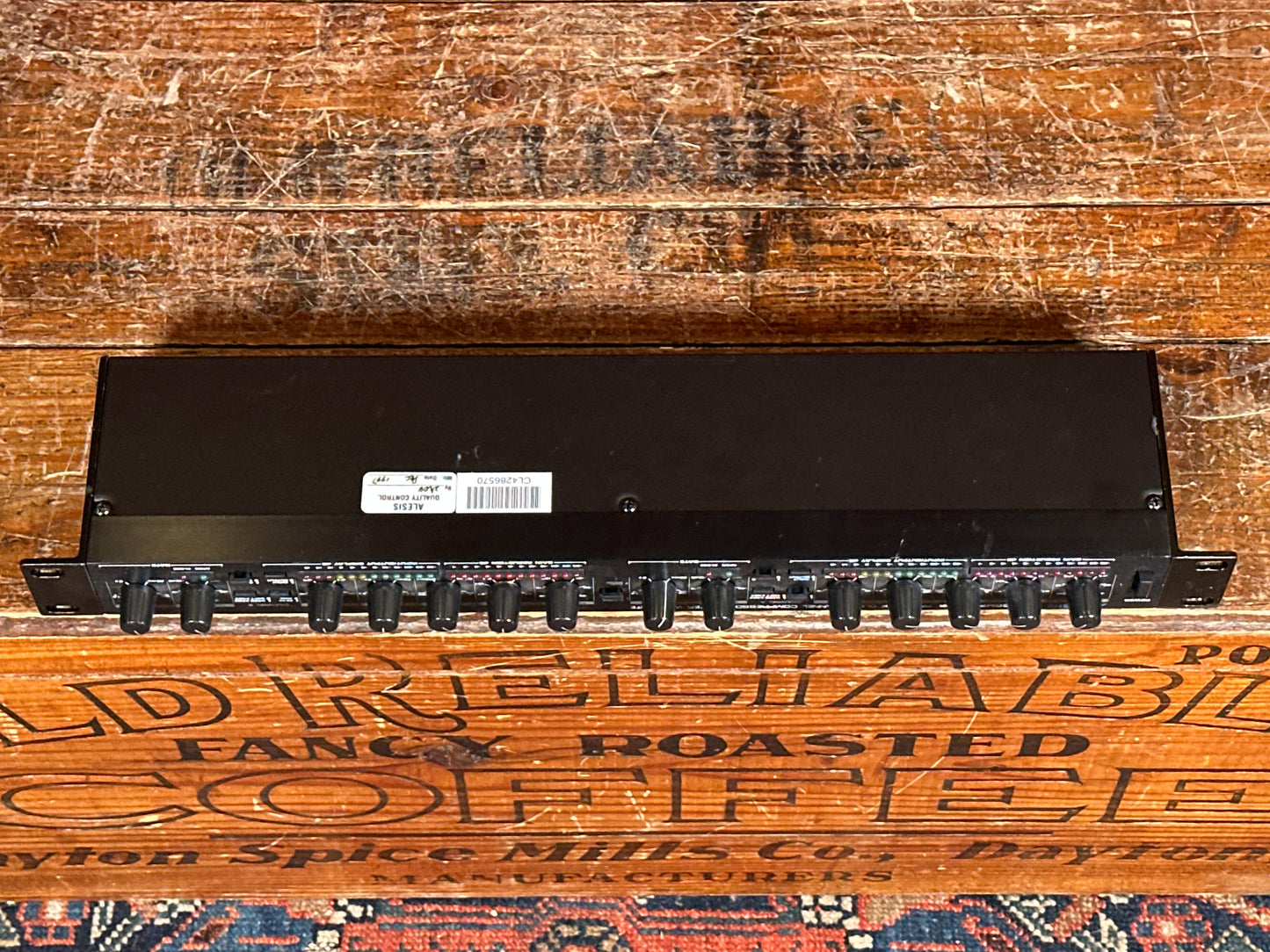1990s Alesis 3630 Dual Channel Compressor / Limiter with Gate