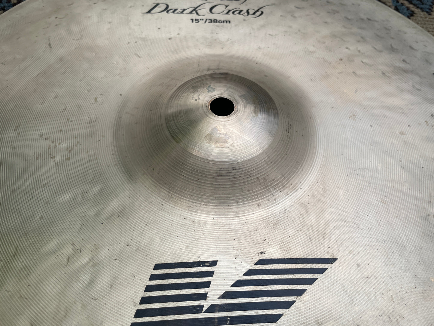 15" Zildjian K Custom Dark Crash Cymbal 930g