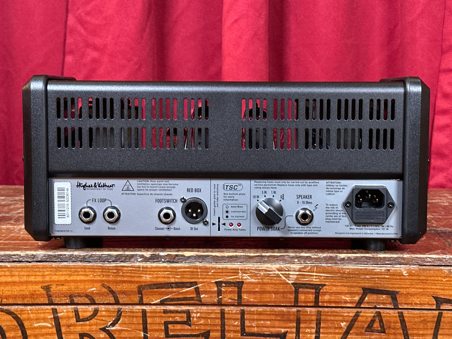 Hughes & Kettner Tubemeister 18 Tube Guitar Amplifier Head w/ Bag