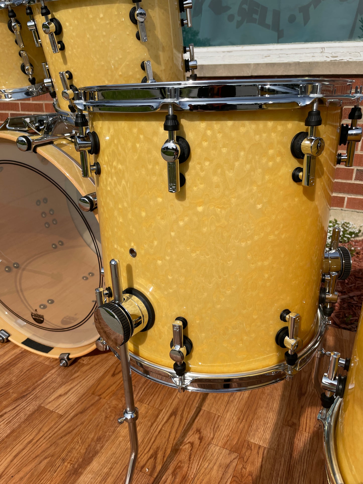 Sonor Designer Series Drum Set Birdseye Maple Light NOS 22/10/12/14/16/5x14