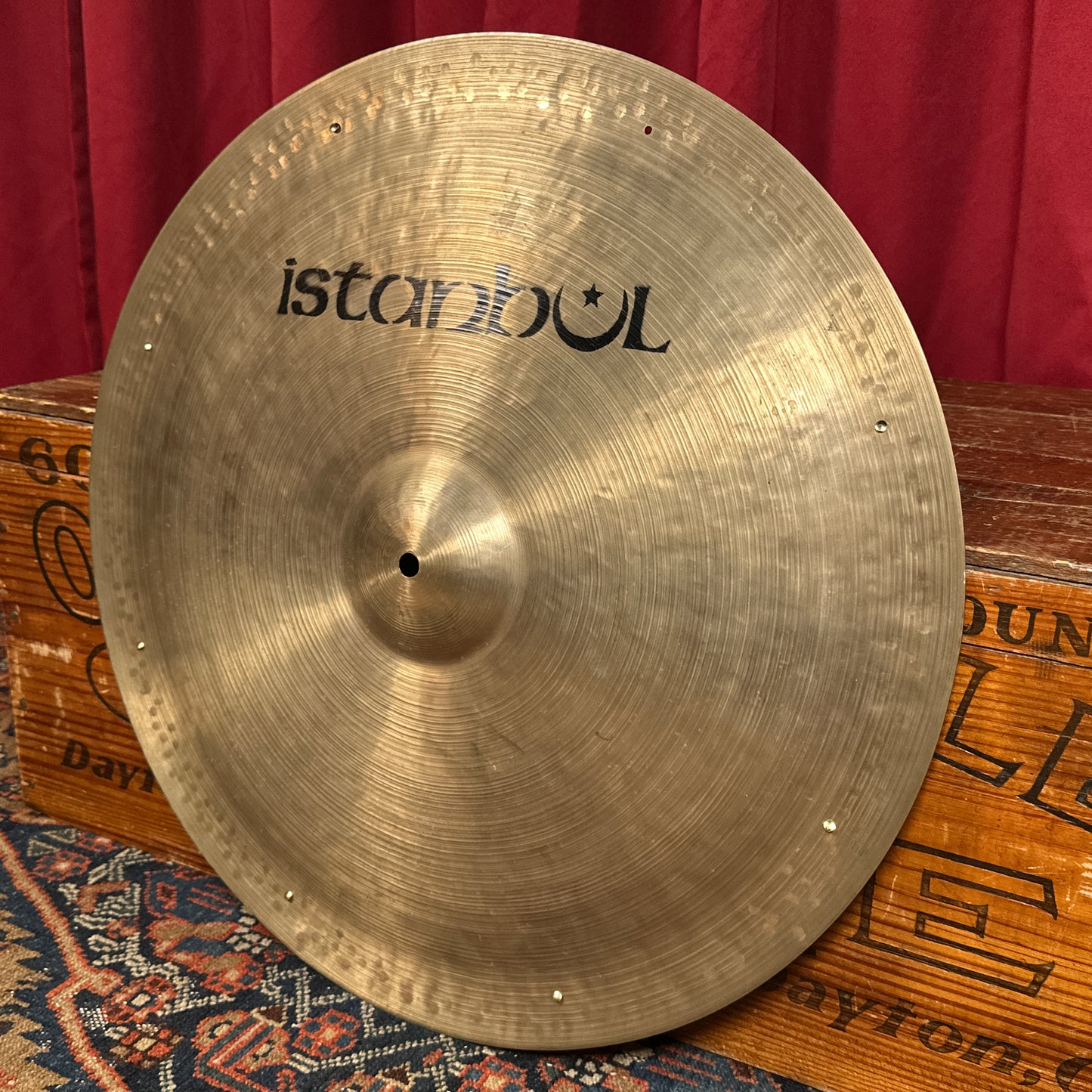 22" Istanbul Agop Mehmet Pre-Split Swish China Cymbal w/ Rivets 2782g *Video Demo*