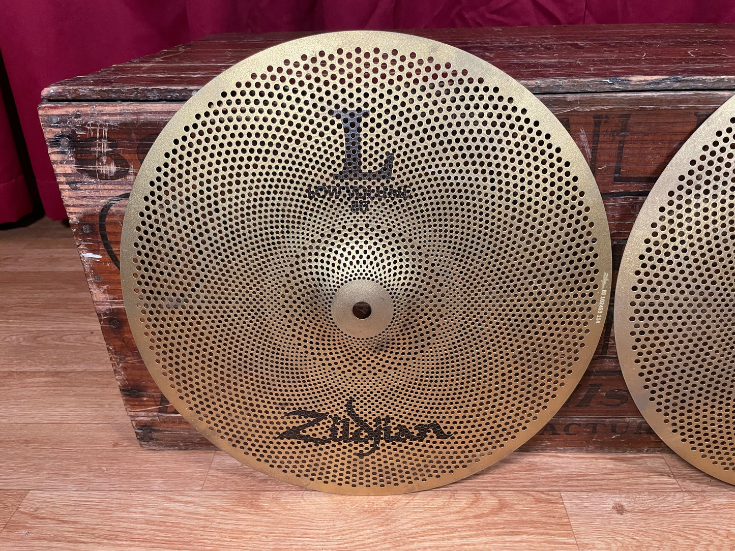 14" Zildjian L80 Low Volume Hi-Hat Cymbal Pair